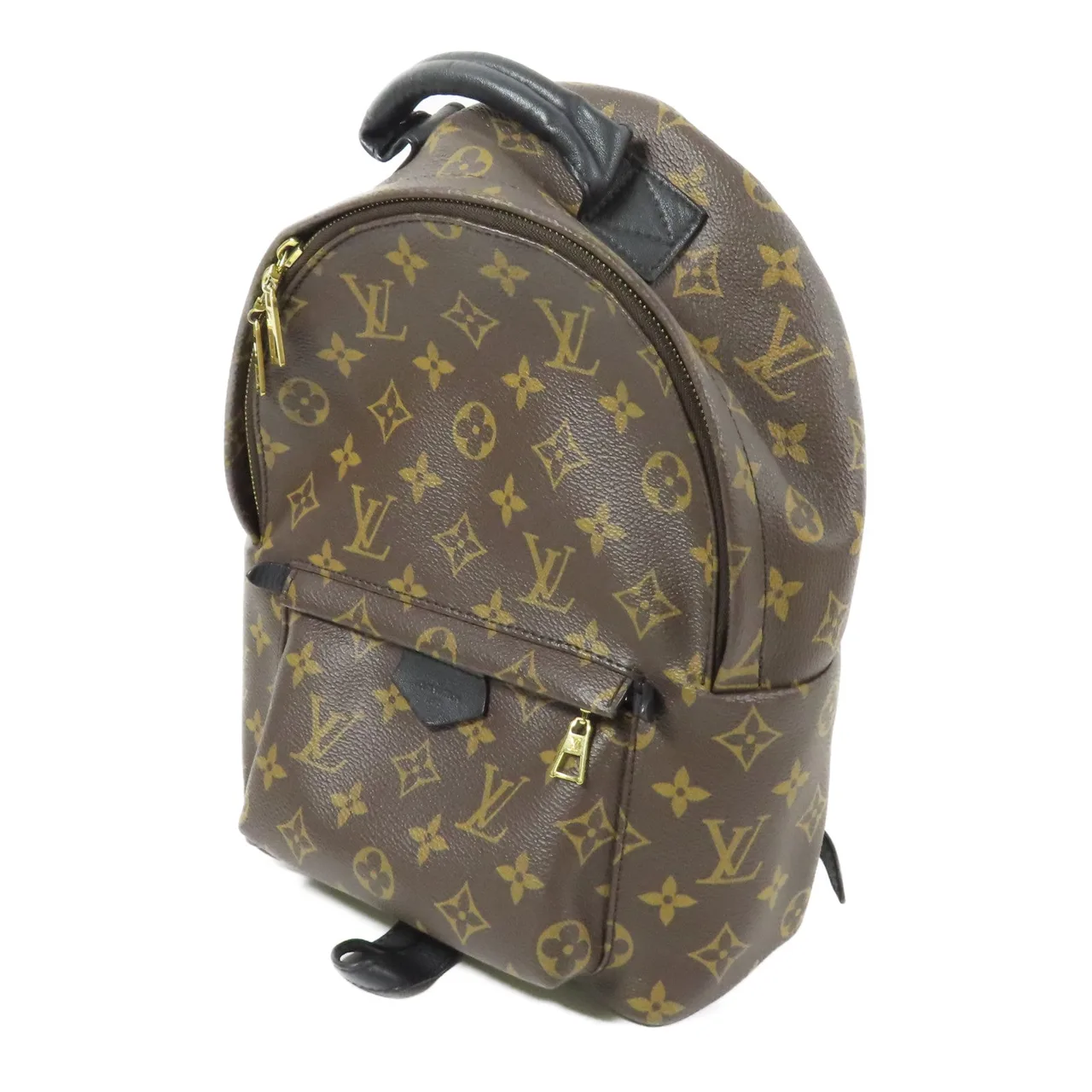 LOUIS VUITTON Palm Springs M41560 背包 塗層帆布 棕色 / Brown 塗層帆布 中古品A - 縮圖 2