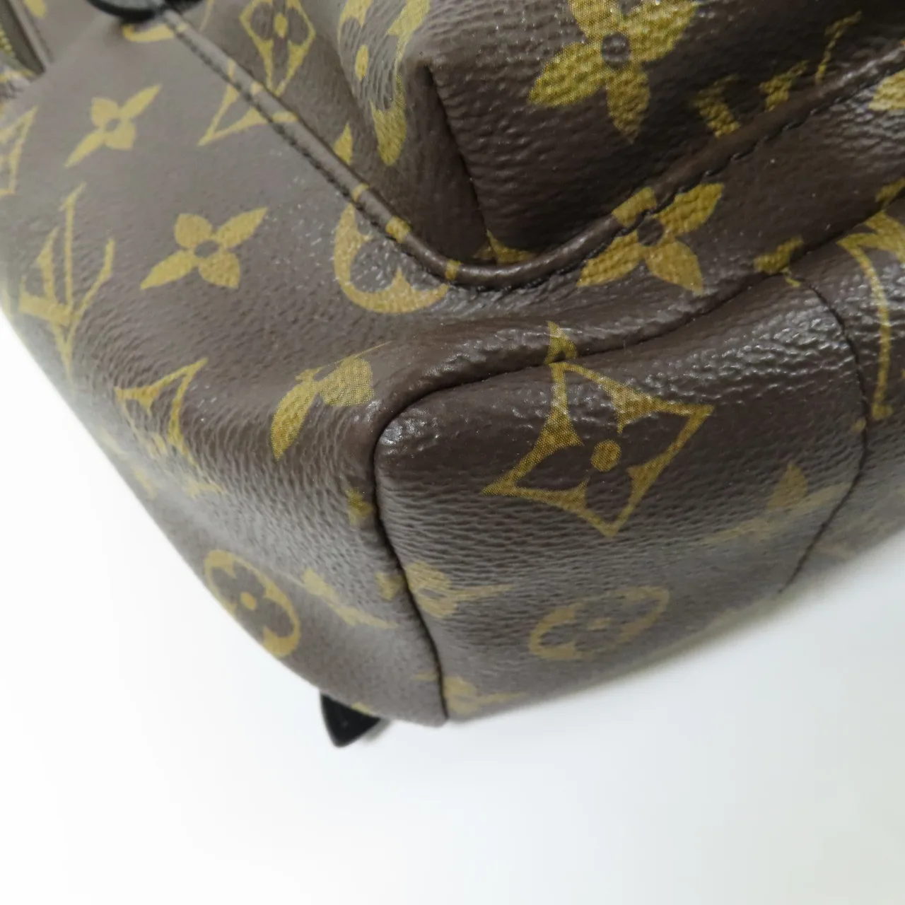 LOUIS VUITTON Palm Springs M41560 背包 塗層帆布 棕色 / Brown 塗層帆布 中古品A - 縮圖 6
