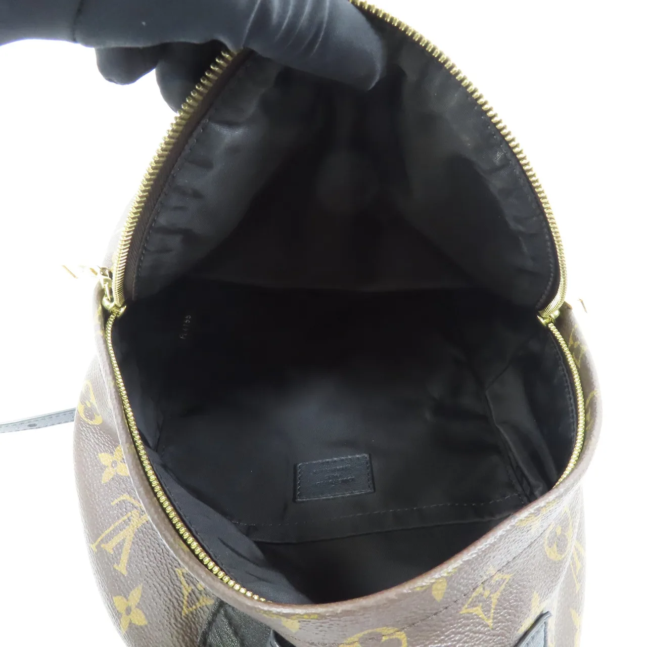 LOUIS VUITTON Palm Springs M41560 背包 塗層帆布 棕色 / Brown 塗層帆布 中古品A - 縮圖 12