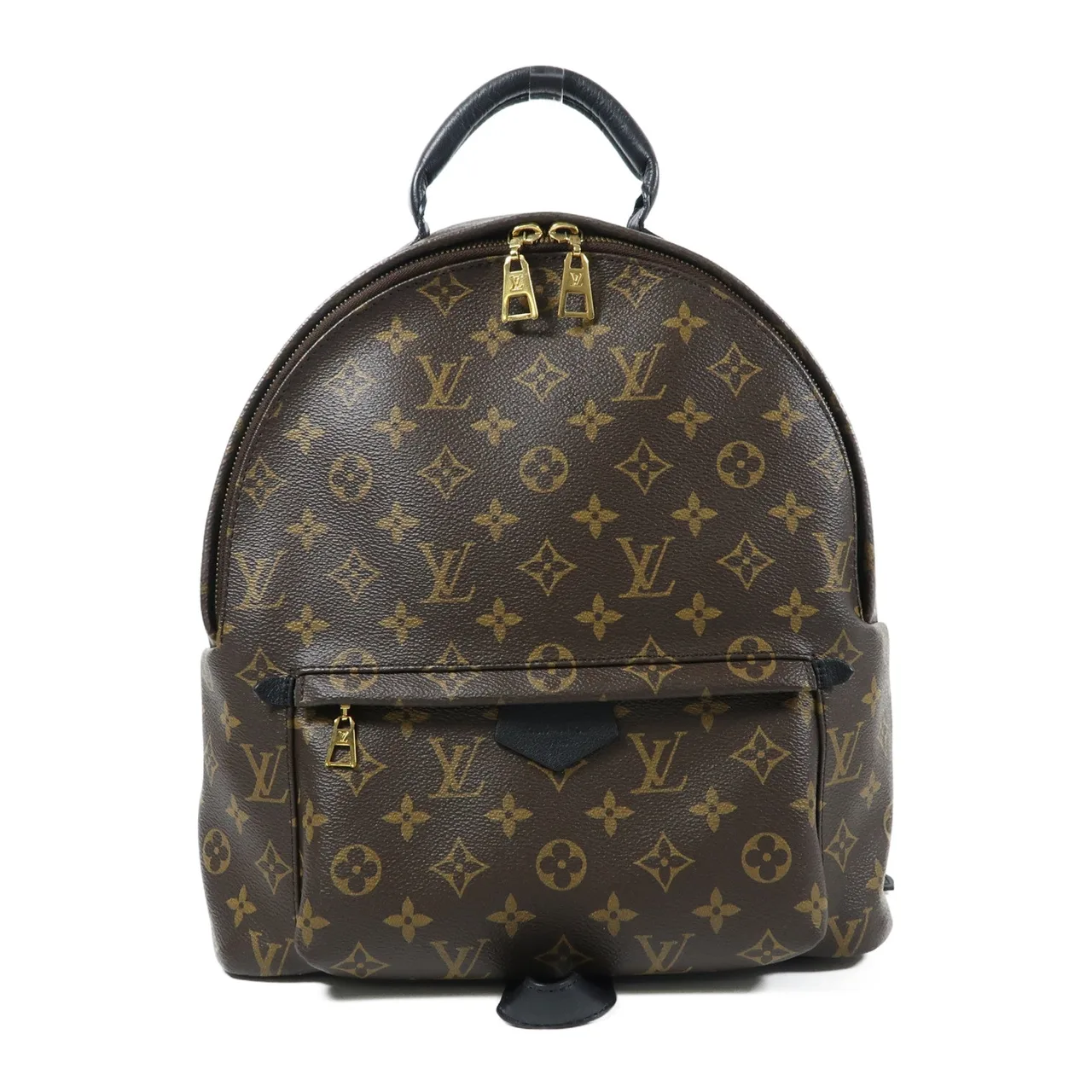 LOUIS VUITTON Palm Springs M41561 背包 塗層帆布 棕色 / Brown