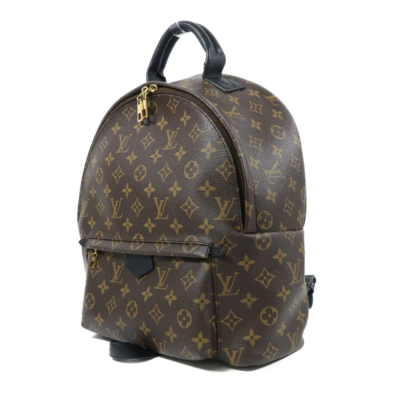 LOUIS VUITTON Palm Springs M41561 背包 塗層帆布 棕色 / Brown 塗層帆布 中古品A - 縮圖 3