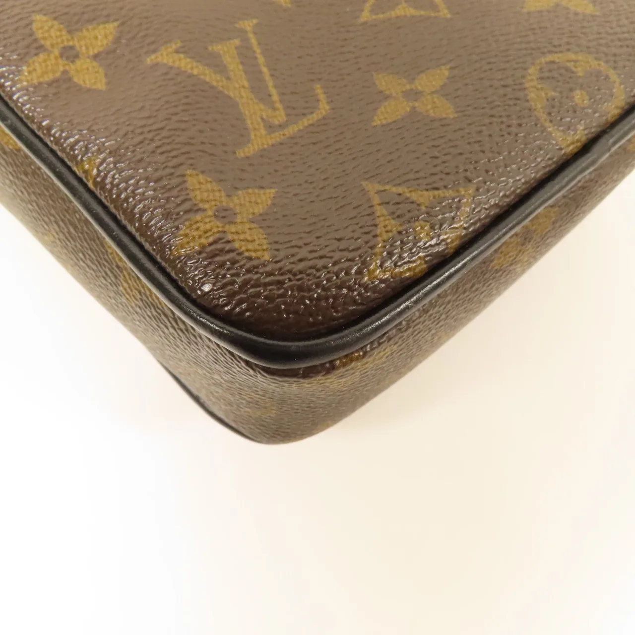 LOUIS VUITTON Christopher M69404 肩背包 塗層帆布 棕色 / 黑色 / Brown 塗層帆布 中古品B - 縮圖 7