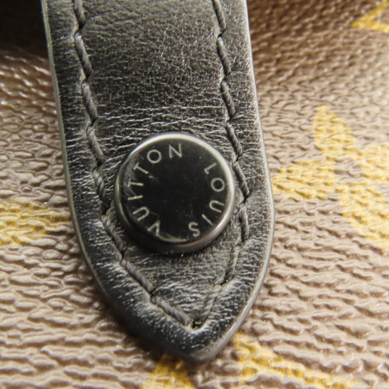 LOUIS VUITTON Christopher M69404 肩背包 塗層帆布 棕色 / 黑色 / Brown 塗層帆布 中古品B - 縮圖 14