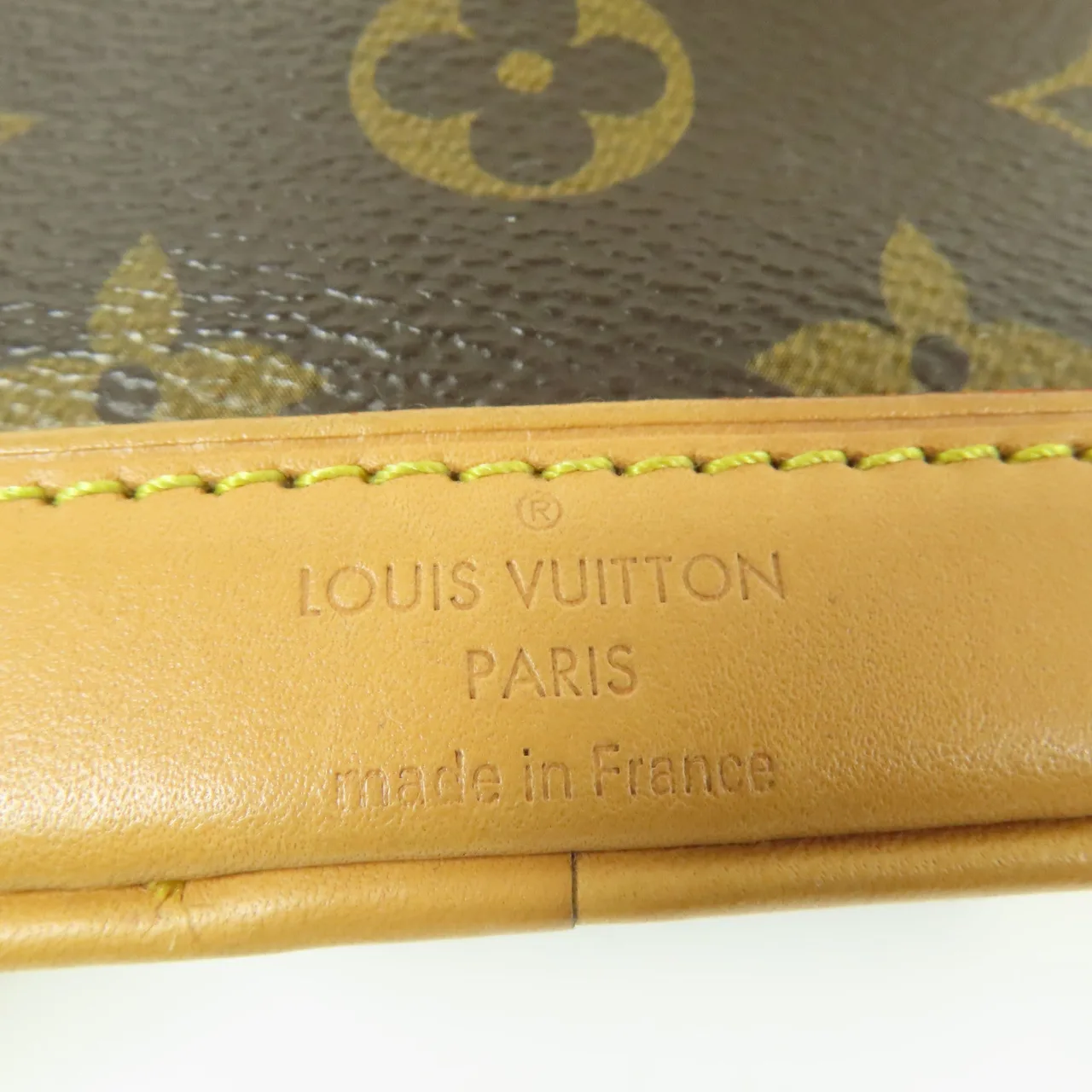 LOUIS VUITTON Nano Noe M81266 兩用包 塗層帆布 棕色 / Brown 塗層帆布 中古品A - 縮圖 14