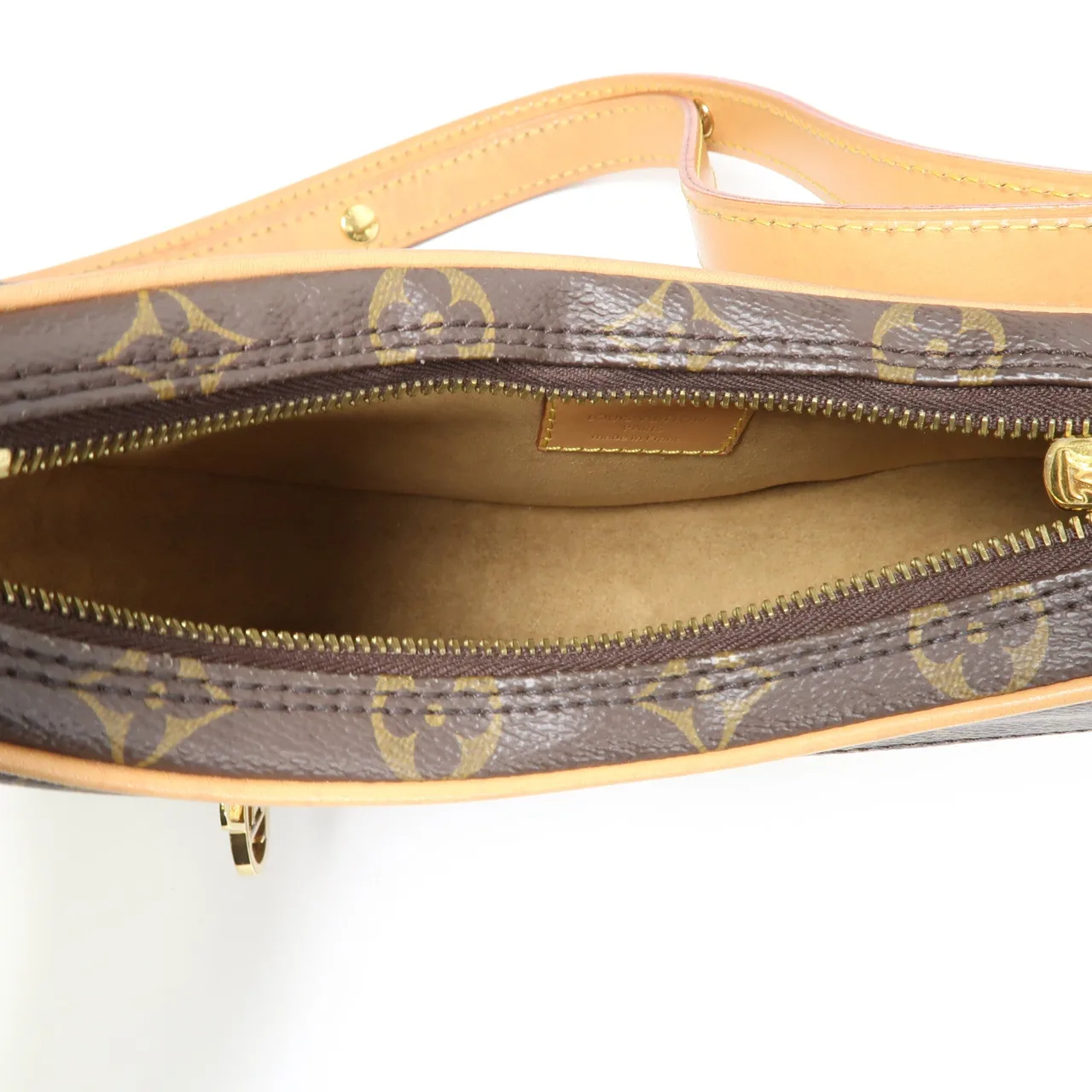 LOUIS VUITTON Loop M81098 兩用包 塗層帆布 棕色 / Brown 塗層帆布 中古品B - 縮圖 5