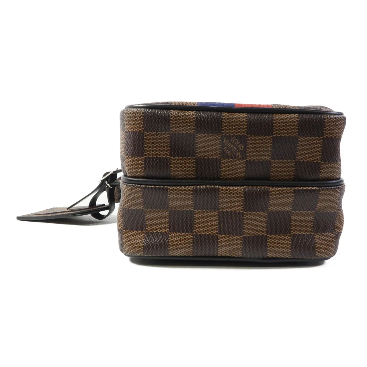 LOUIS VUITTON N42703 肩背包 塗層帆布 棕色 / Brown/Multi 塗層帆布 中古品A - 縮圖 4