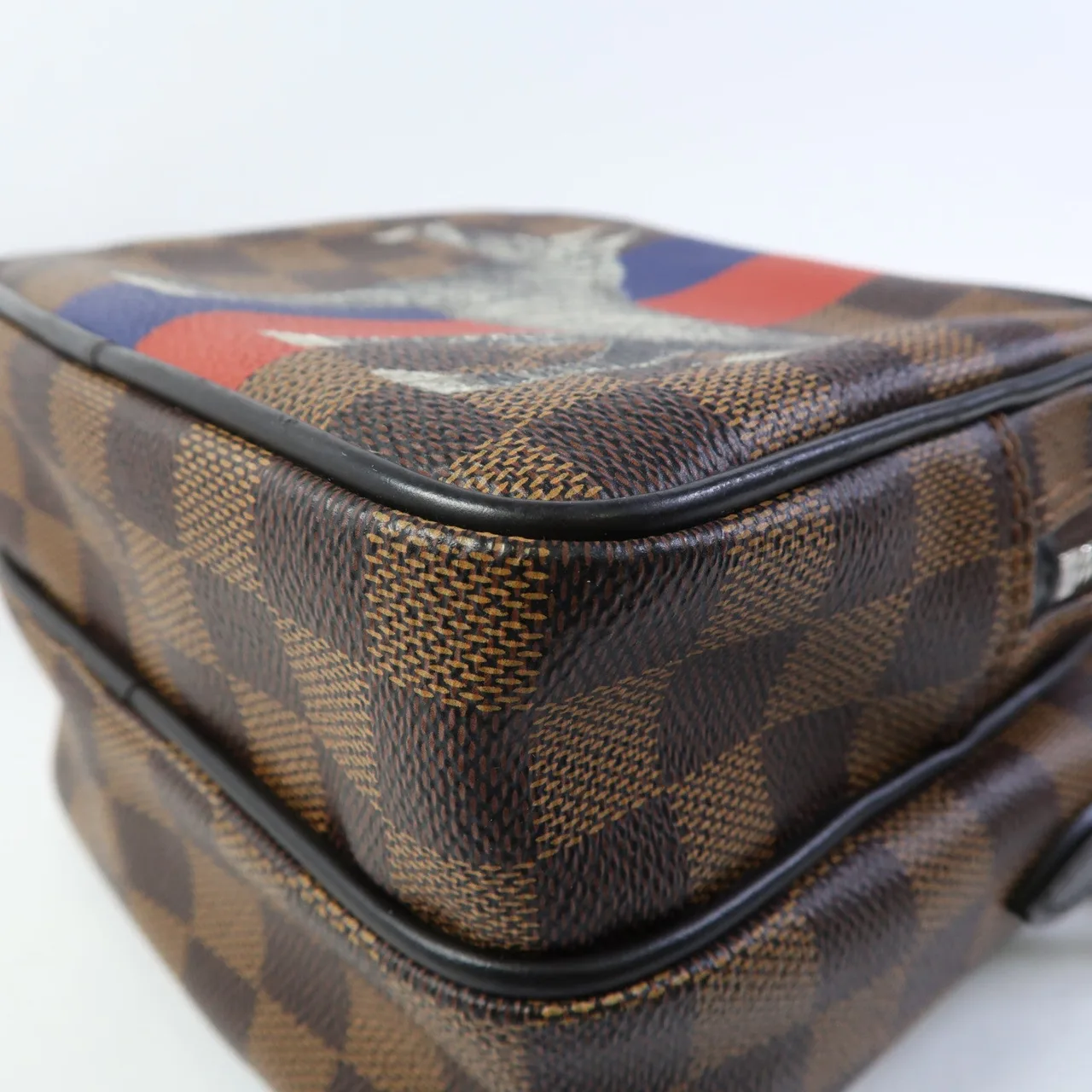 LOUIS VUITTON N42703 肩背包 塗層帆布 棕色 / Brown/Multi 塗層帆布 中古品A - 縮圖 10