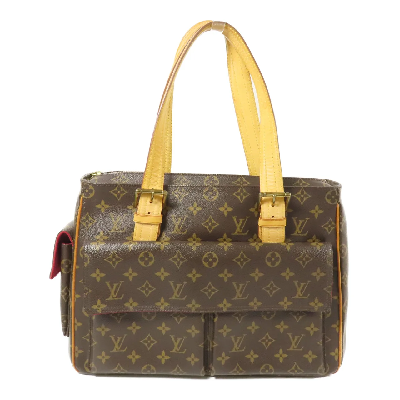 LOUIS VUITTON Multipli Cite M51162 肩背包 塗層帆布 棕色 / Brown