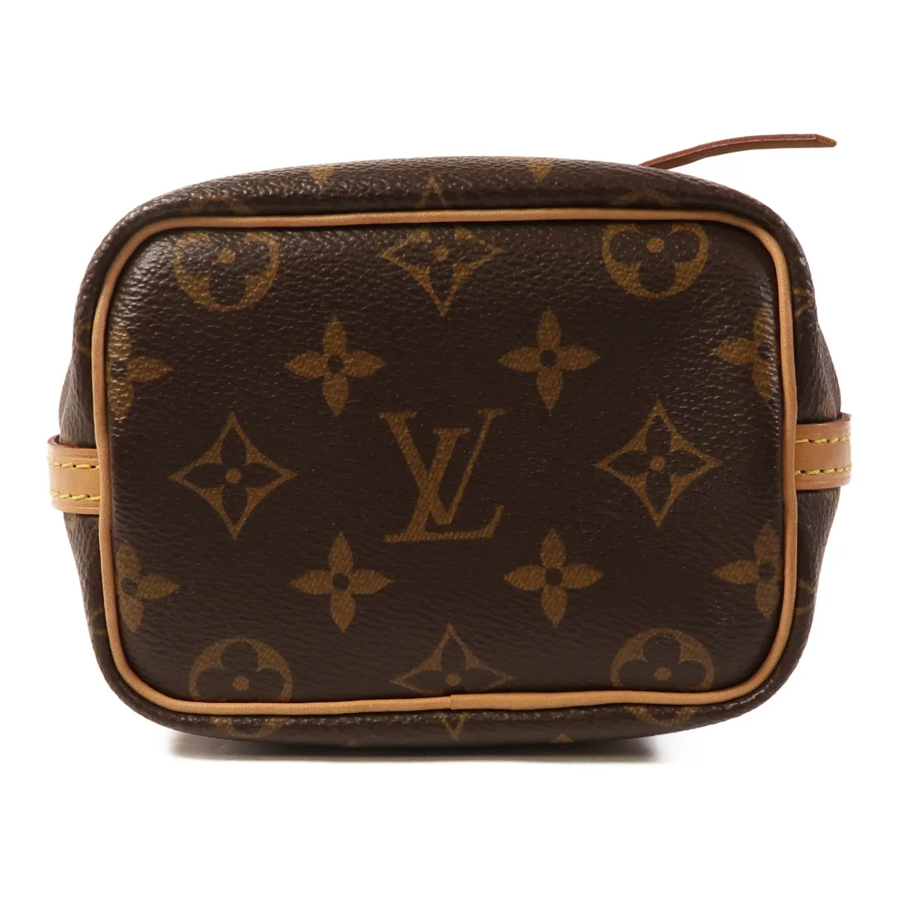 LOUIS VUITTON Nano Noe M41346 肩背包 塗層帆布 棕色 / Brown 塗層帆布 中古品B - 縮圖 4