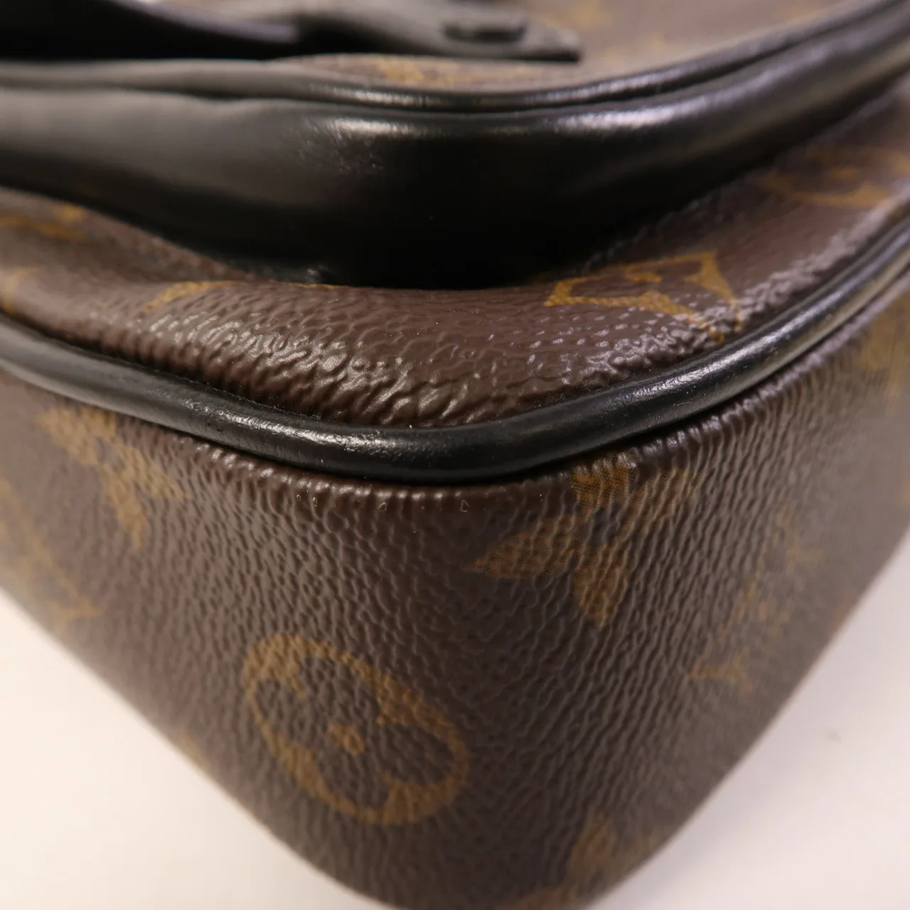 LOUIS VUITTON Christopher M69404 肩背包 塗層帆布 棕色 / 黑色 / Brown 塗層帆布 中古品B - 縮圖 9