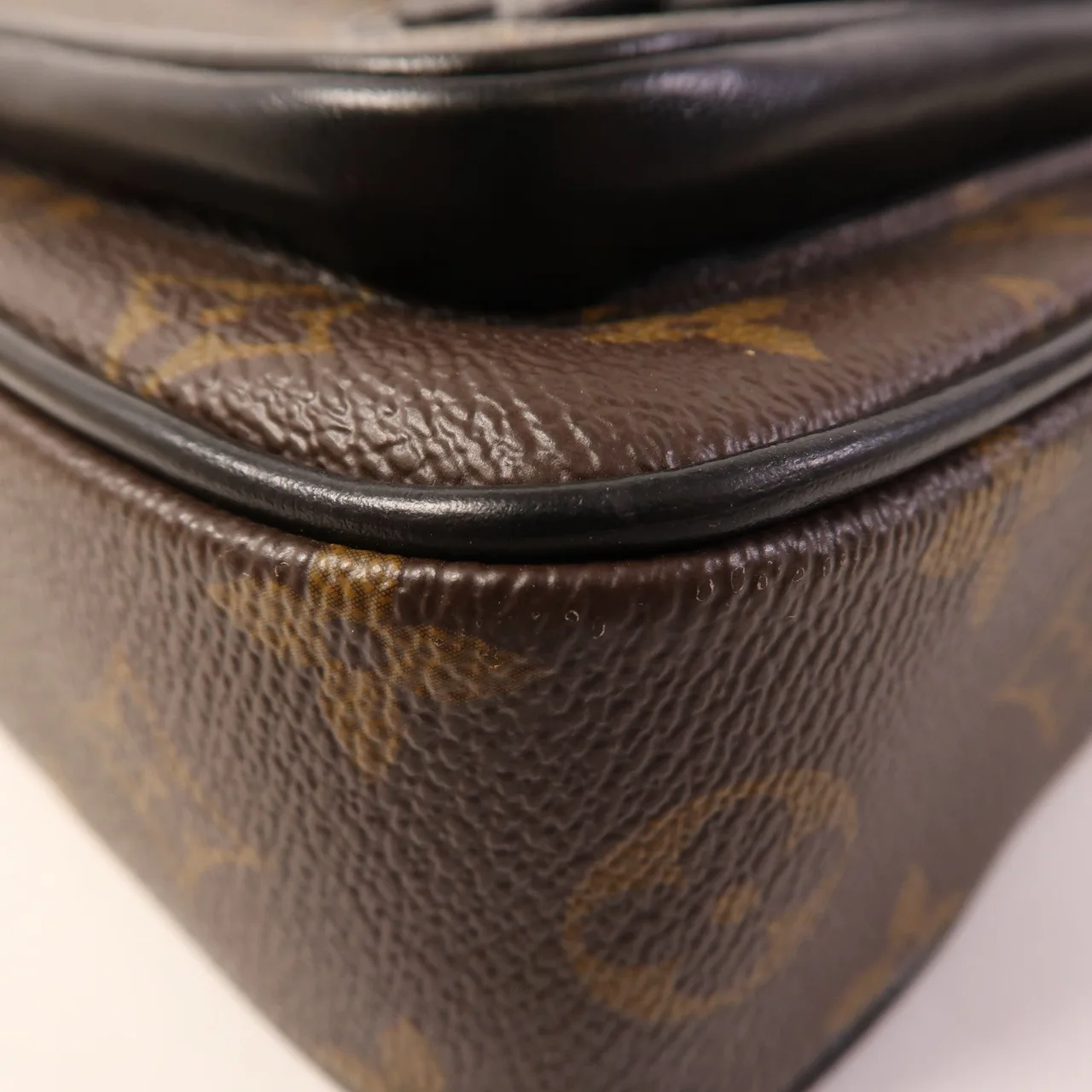 LOUIS VUITTON Christopher M69404 肩背包 塗層帆布 棕色 / 黑色 / Brown 塗層帆布 中古品B - 縮圖 10