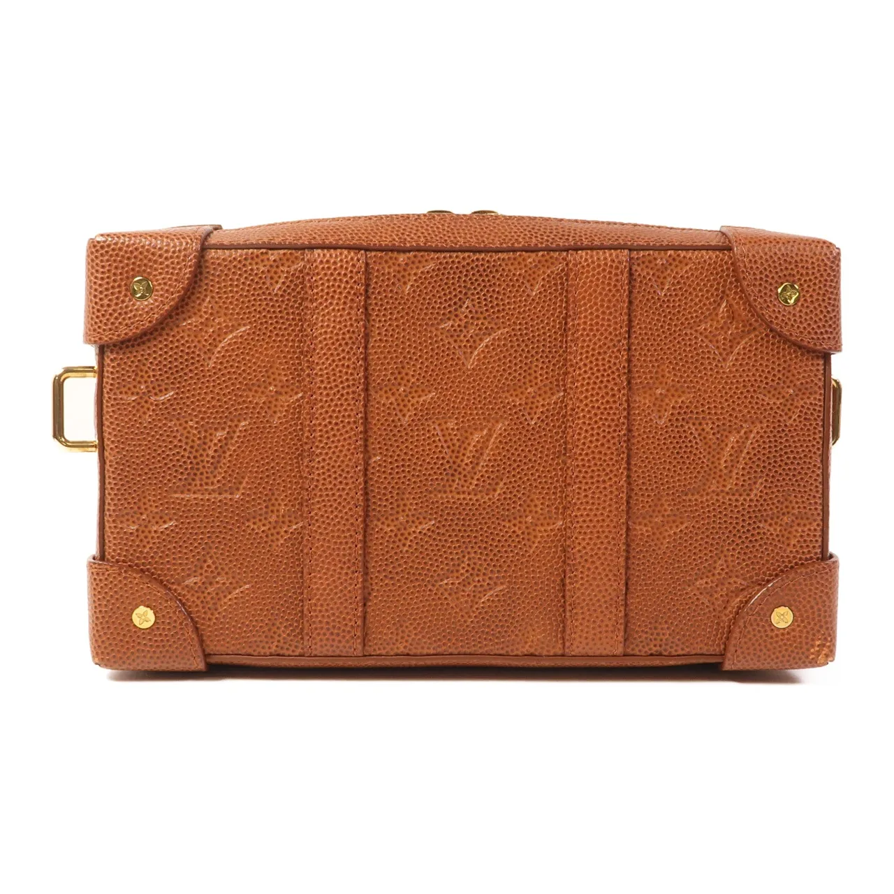 LOUIS VUITTON Soft Trunk M80549 肩背包 皮革 棕色 / Brown 皮革 中古品A - 縮圖 2