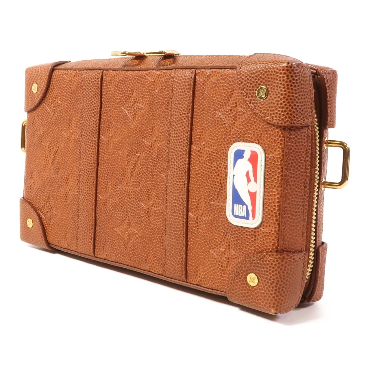 LOUIS VUITTON Soft Trunk M80549 肩背包 皮革 棕色 / Brown 皮革 中古品A - 縮圖 3