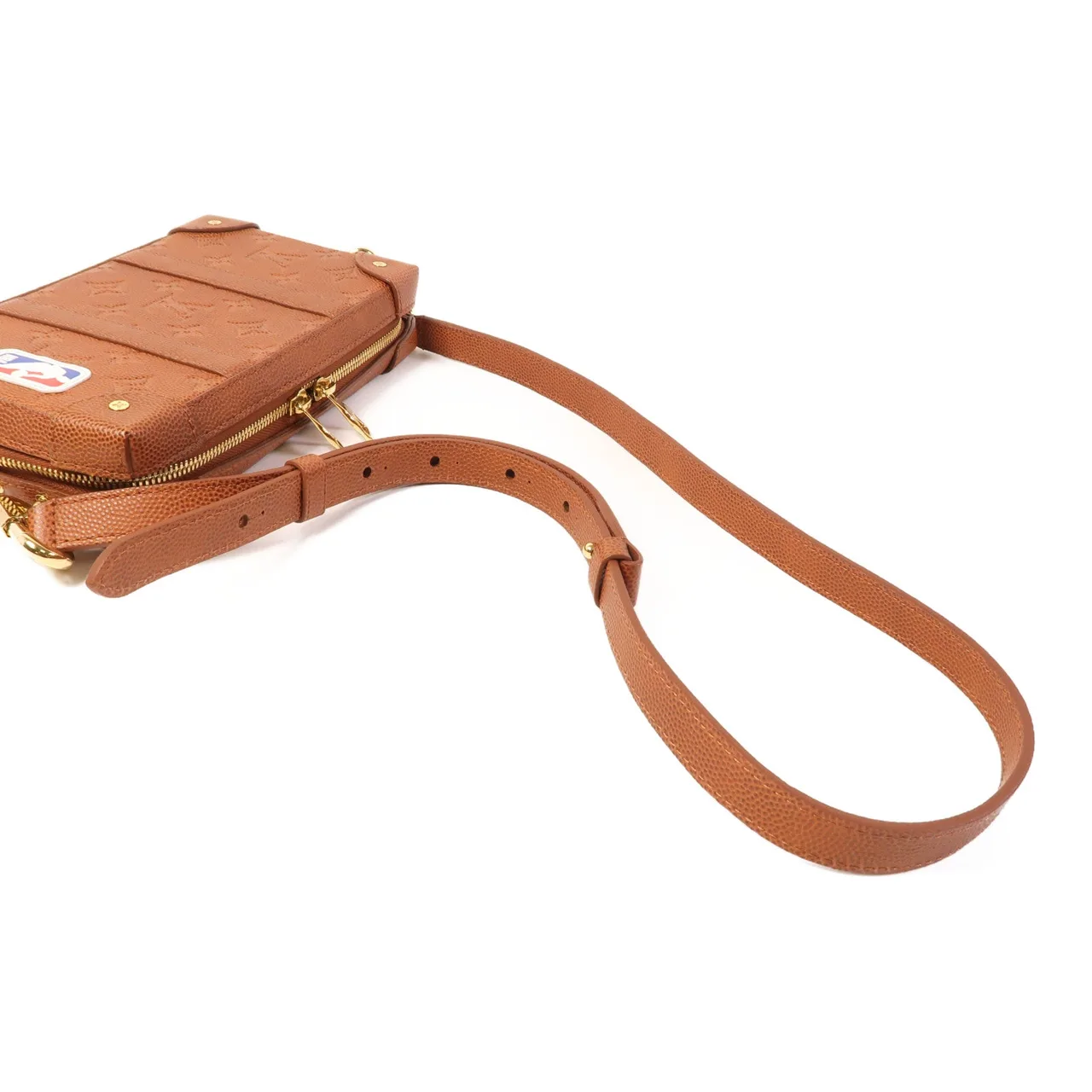 LOUIS VUITTON Soft Trunk M80549 肩背包 皮革 棕色 / Brown 皮革 中古品A - 縮圖 7