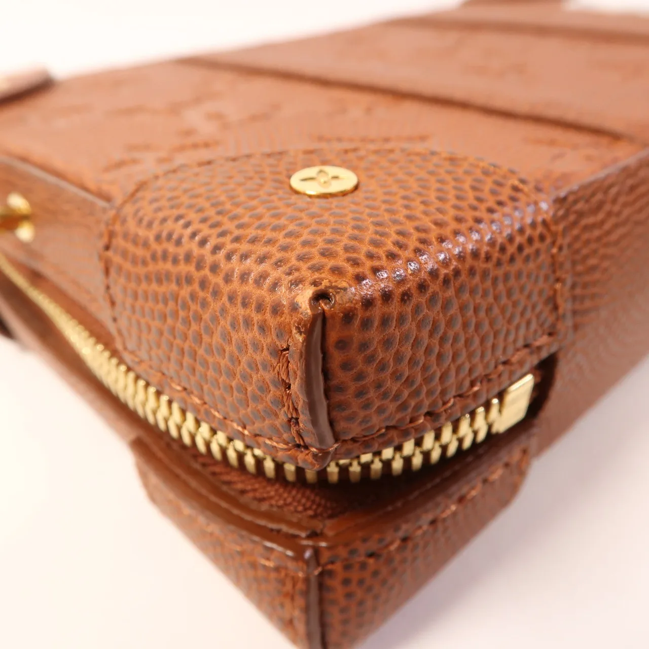 LOUIS VUITTON Soft Trunk M80549 肩背包 皮革 棕色 / Brown 皮革 中古品A - 縮圖 9