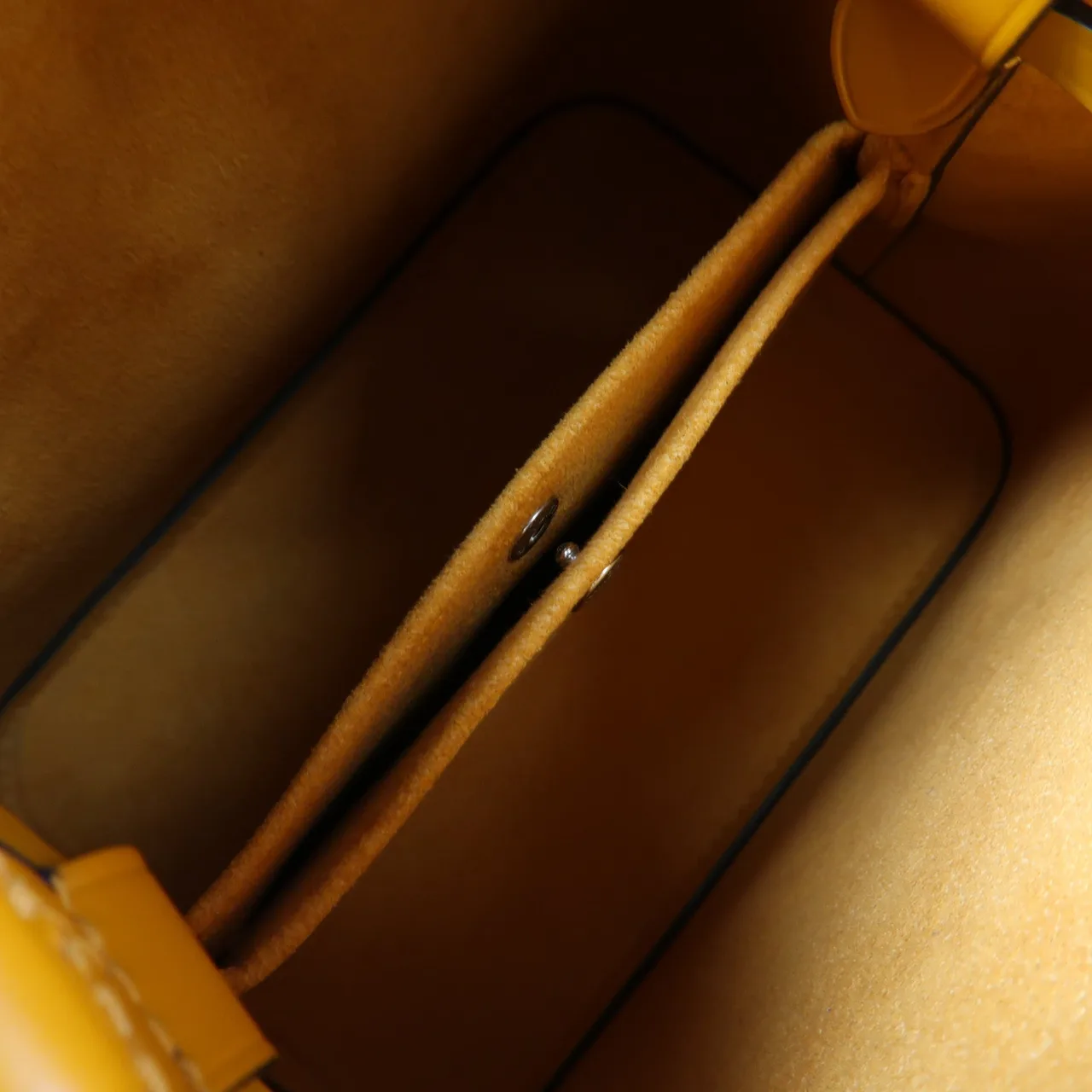 LOUIS VUITTON NeoNoe M53610 兩用包 牛皮 海軍藍 / 黃色 / Navy 牛皮 中古品A - 縮圖 5