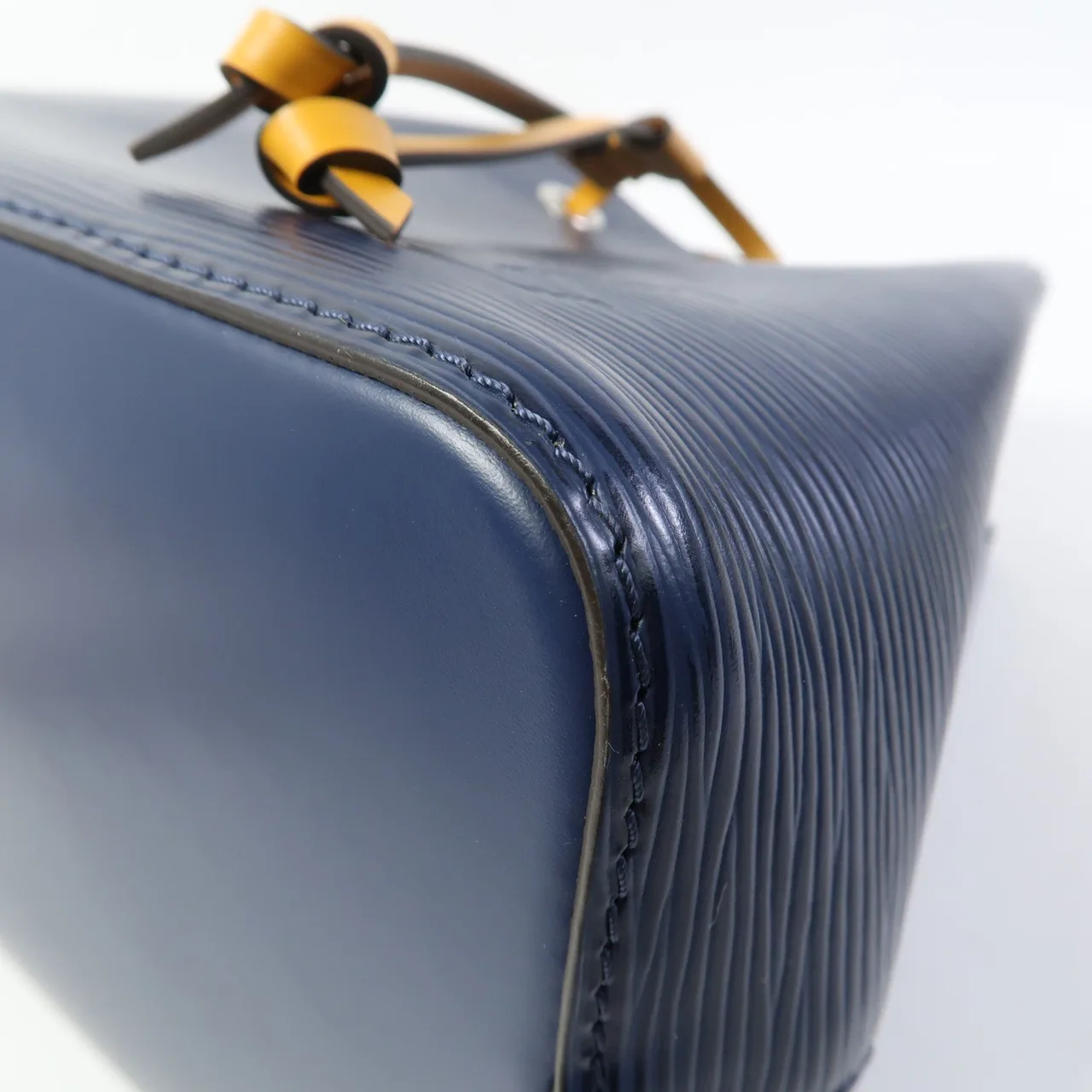 LOUIS VUITTON NeoNoe M53610 兩用包 牛皮 海軍藍 / 黃色 / Navy 牛皮 中古品A - 縮圖 10