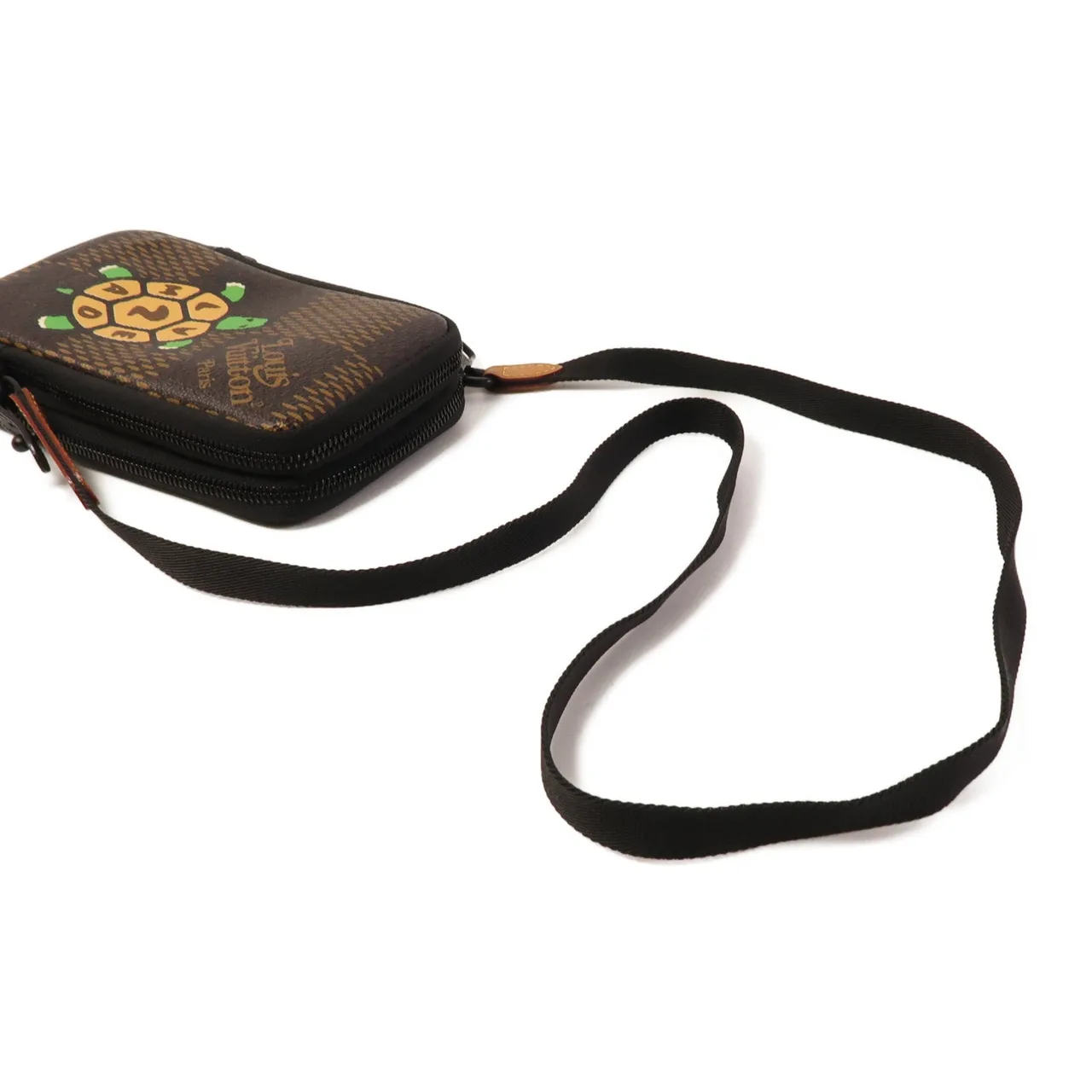 LOUIS VUITTON N40377 肩背包 塗層帆布 棕色 / 綠色 / Brown/Green 塗層帆布 中古品A - 縮圖 8