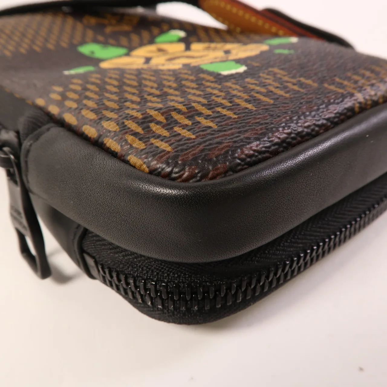 LOUIS VUITTON N40377 肩背包 塗層帆布 棕色 / 綠色 / Brown/Green 塗層帆布 中古品A - 縮圖 10