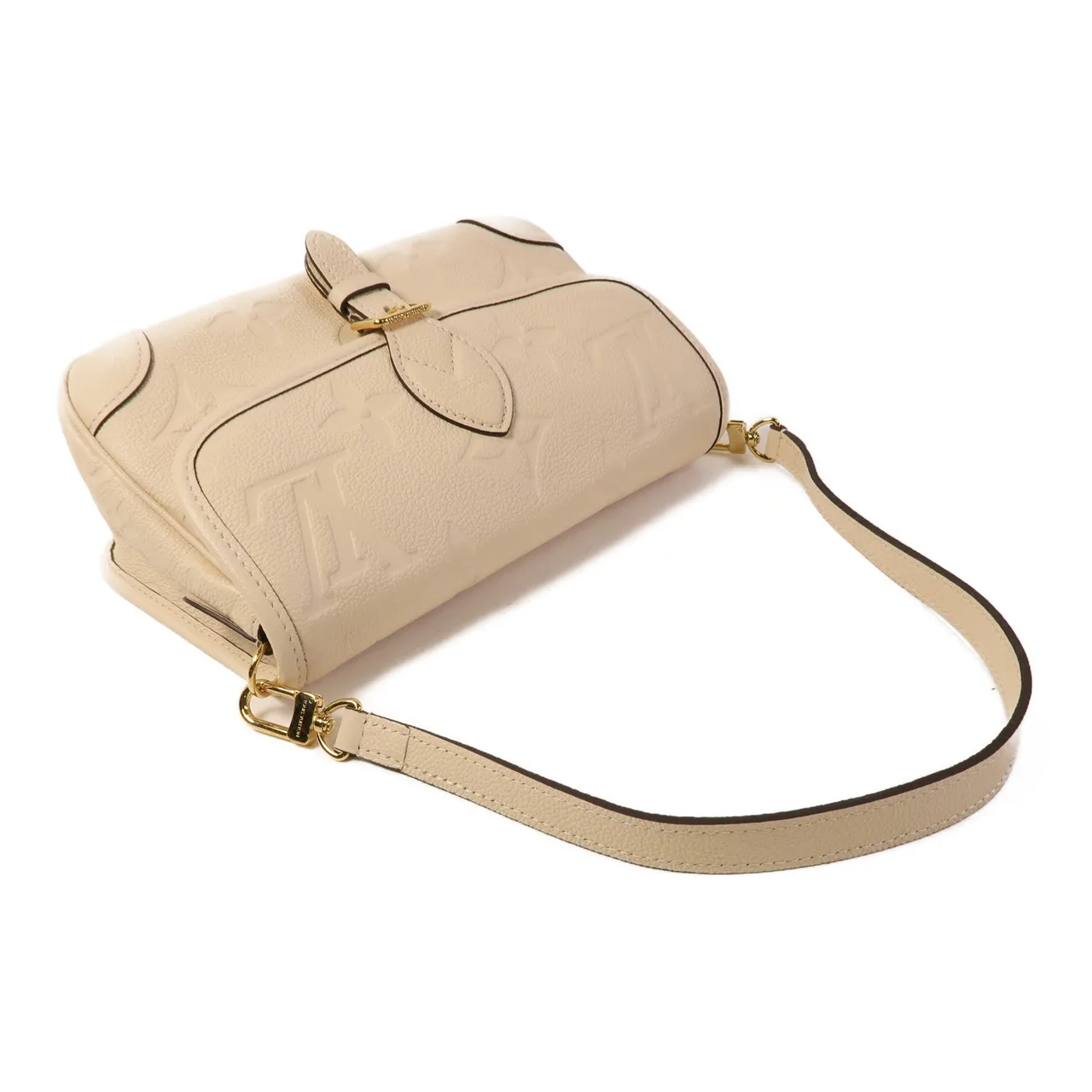 LOUIS VUITTON Diane M46388 兩用包 牛皮 米色 / Ivory 牛皮 中古品A - 縮圖 7