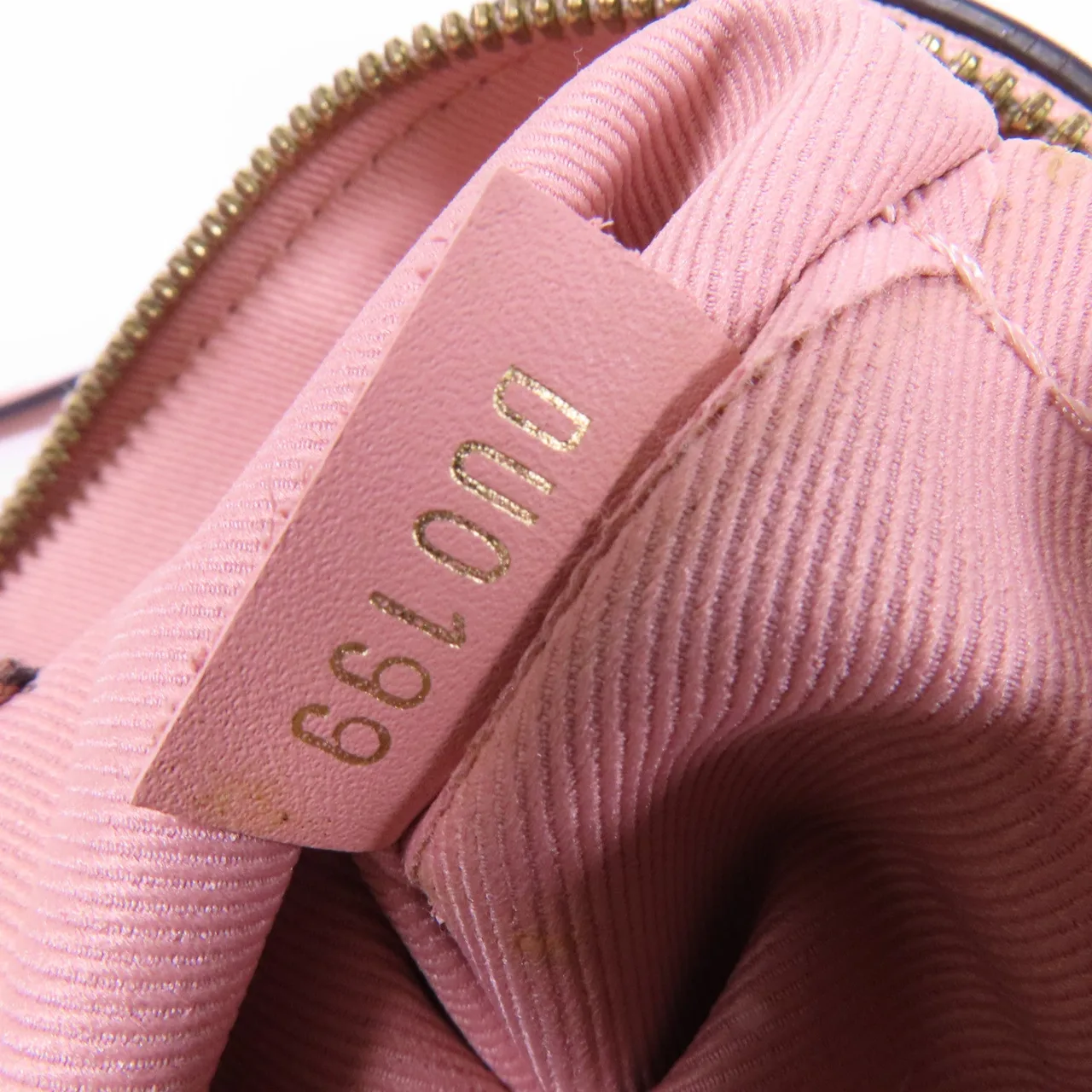 LOUIS VUITTON Saintonge M44442 兩用包 塗層帆布 棕色 / 粉色 / Brown/Pink 塗層帆布 中古品A - 縮圖 12