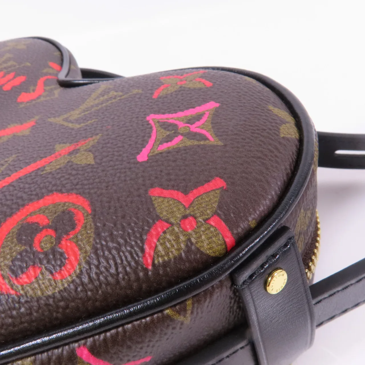 LOUIS VUITTON Sac Coeur M45890 肩背包 塗層帆布 棕色 / Brown 塗層帆布 中古品A - 縮圖 8