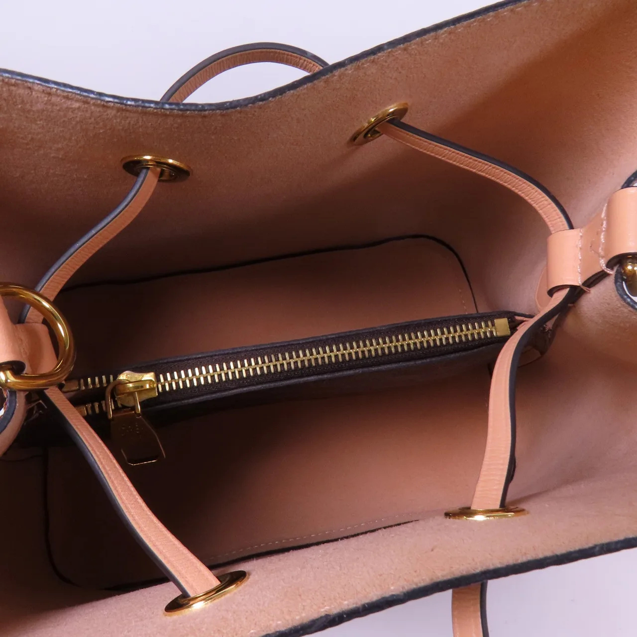 LOUIS VUITTON NeoNoe N40198 肩背包 塗層帆布 棕色 / Brown/Pink 塗層帆布 中古品A - 縮圖 11