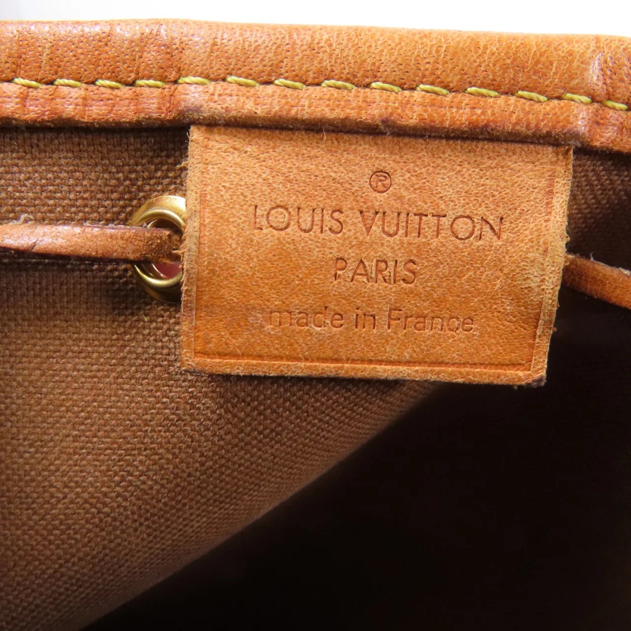 LOUIS VUITTON Nano Noe M41346 肩背包 塗層帆布 棕色 / Brown 塗層帆布 中古品A - 縮圖 11