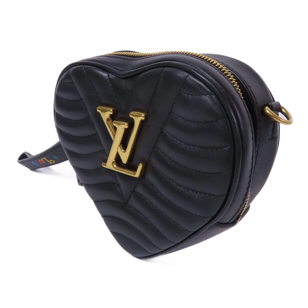 LOUIS VUITTON New Wave M52796 肩背包 牛皮 黑色 / Black 牛皮 中古品A - 縮圖 4