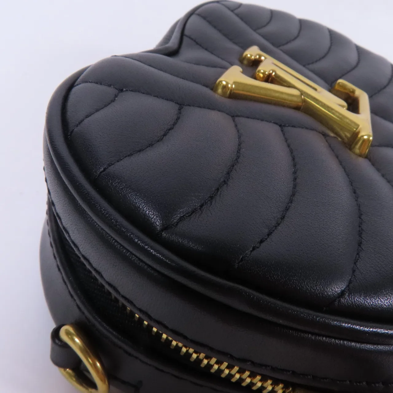 LOUIS VUITTON New Wave M52796 肩背包 牛皮 黑色 / Black 牛皮 中古品A - 縮圖 8