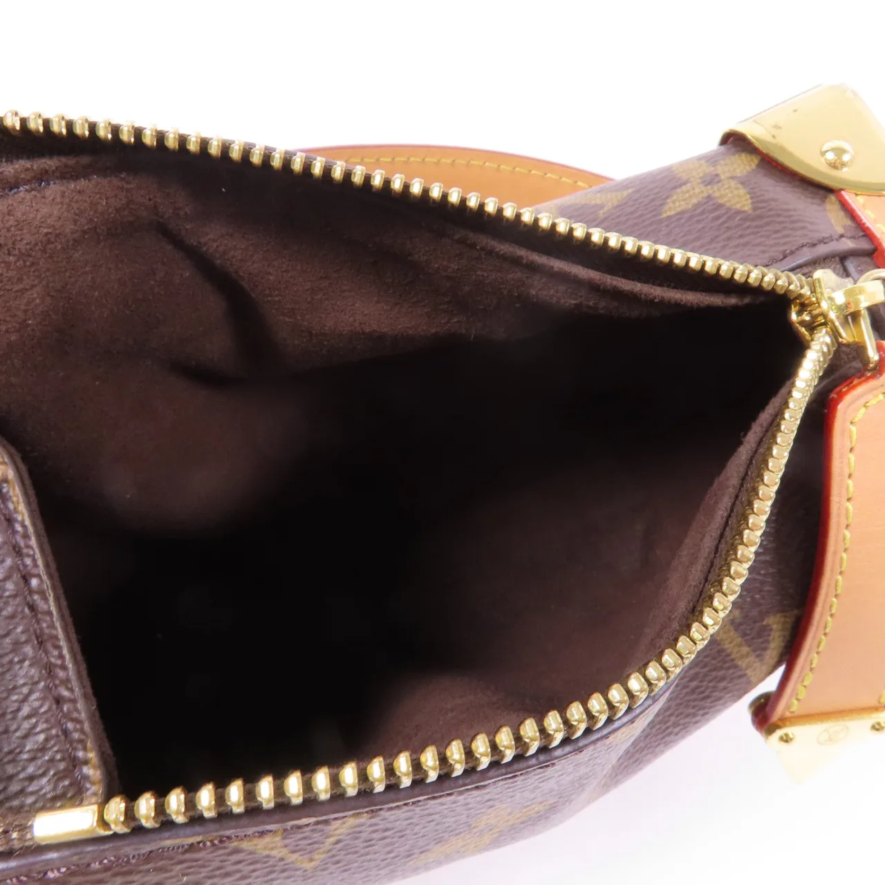 LOUIS VUITTON Side Trunk M46815 兩用包 塗層帆布 棕色 / Brown 塗層帆布 中古品A - 縮圖 10