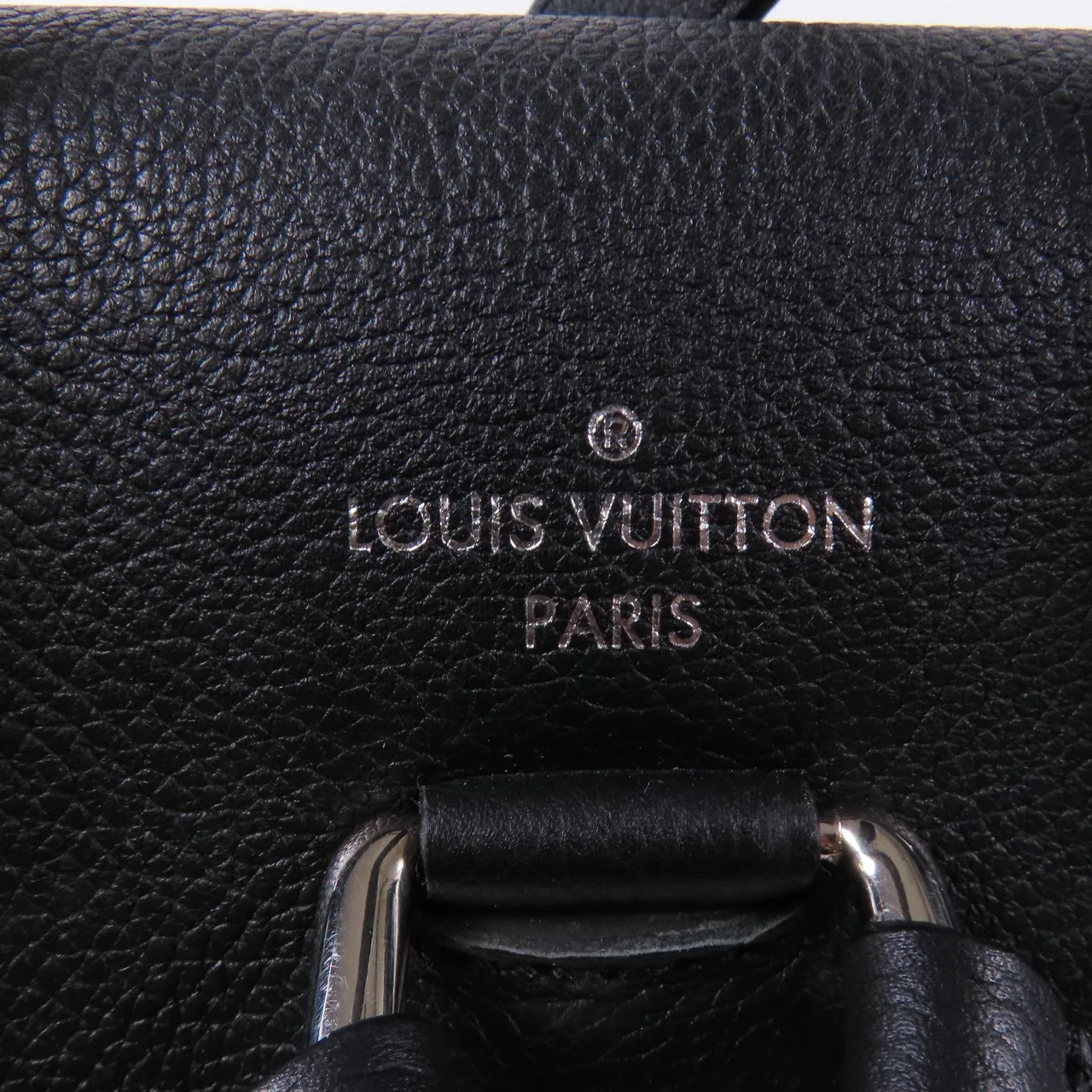 LOUIS VUITTON Lock Me Backpack M41815 背包 牛皮 黑色 / Black 牛皮 中古品A - 縮圖 13