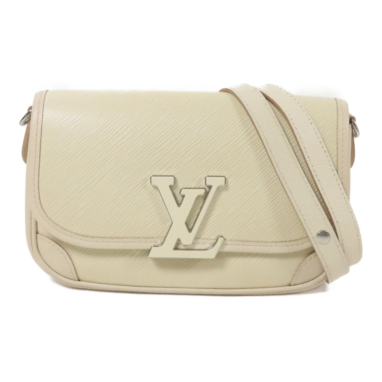LOUIS VUITTON Buci M59457 肩背包 牛皮 米色 / Quartz(Beige)
