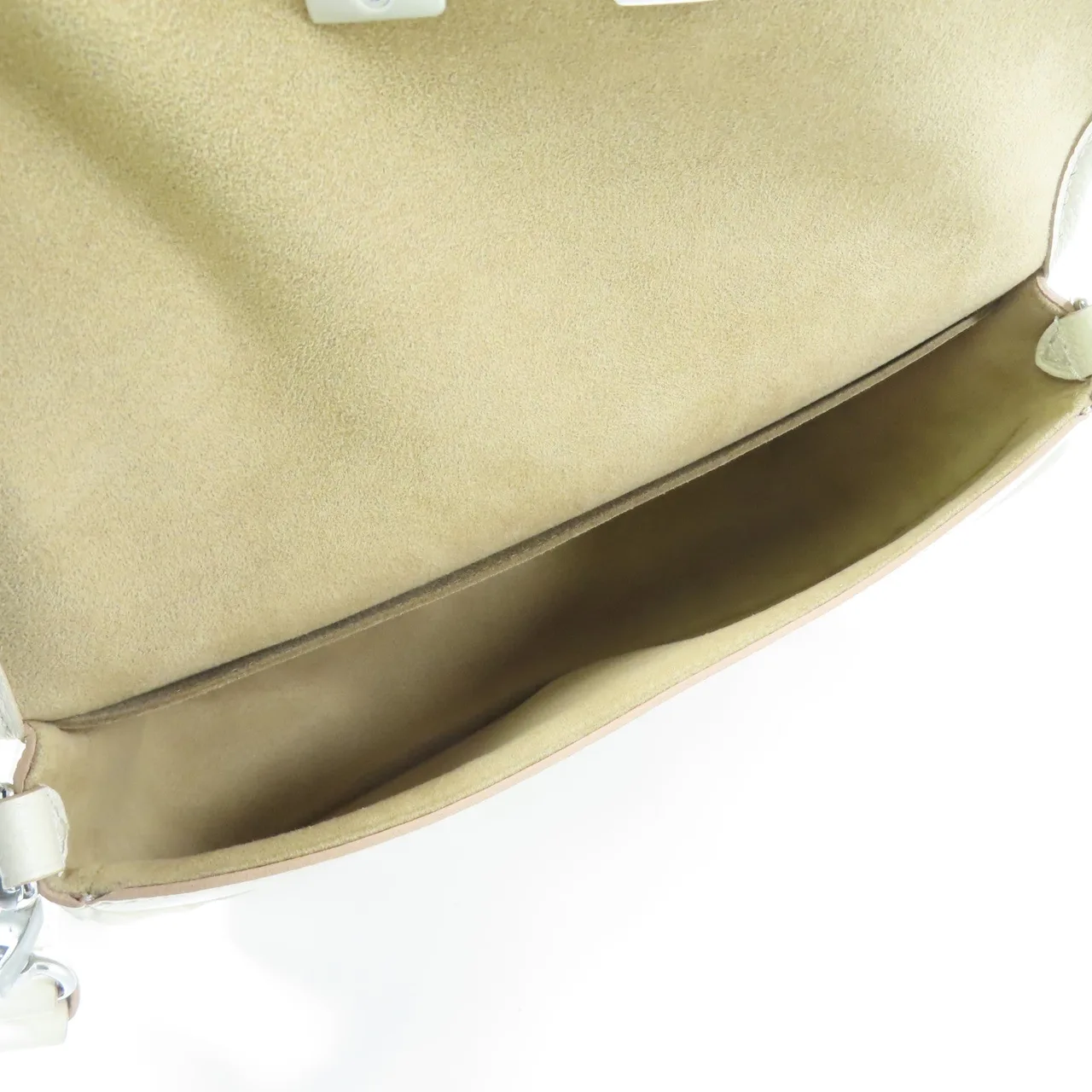 LOUIS VUITTON Buci M59457 肩背包 牛皮 米色 / Quartz(Beige) 牛皮 中古品A - 縮圖 5