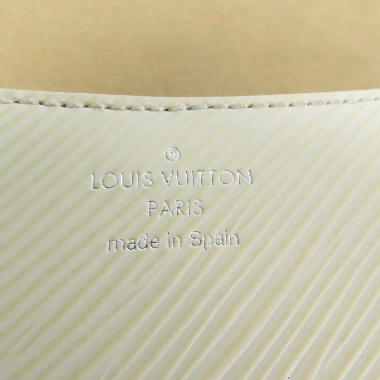 LOUIS VUITTON Buci M59457 肩背包 牛皮 米色 / Quartz(Beige) 牛皮 中古品A - 縮圖 13