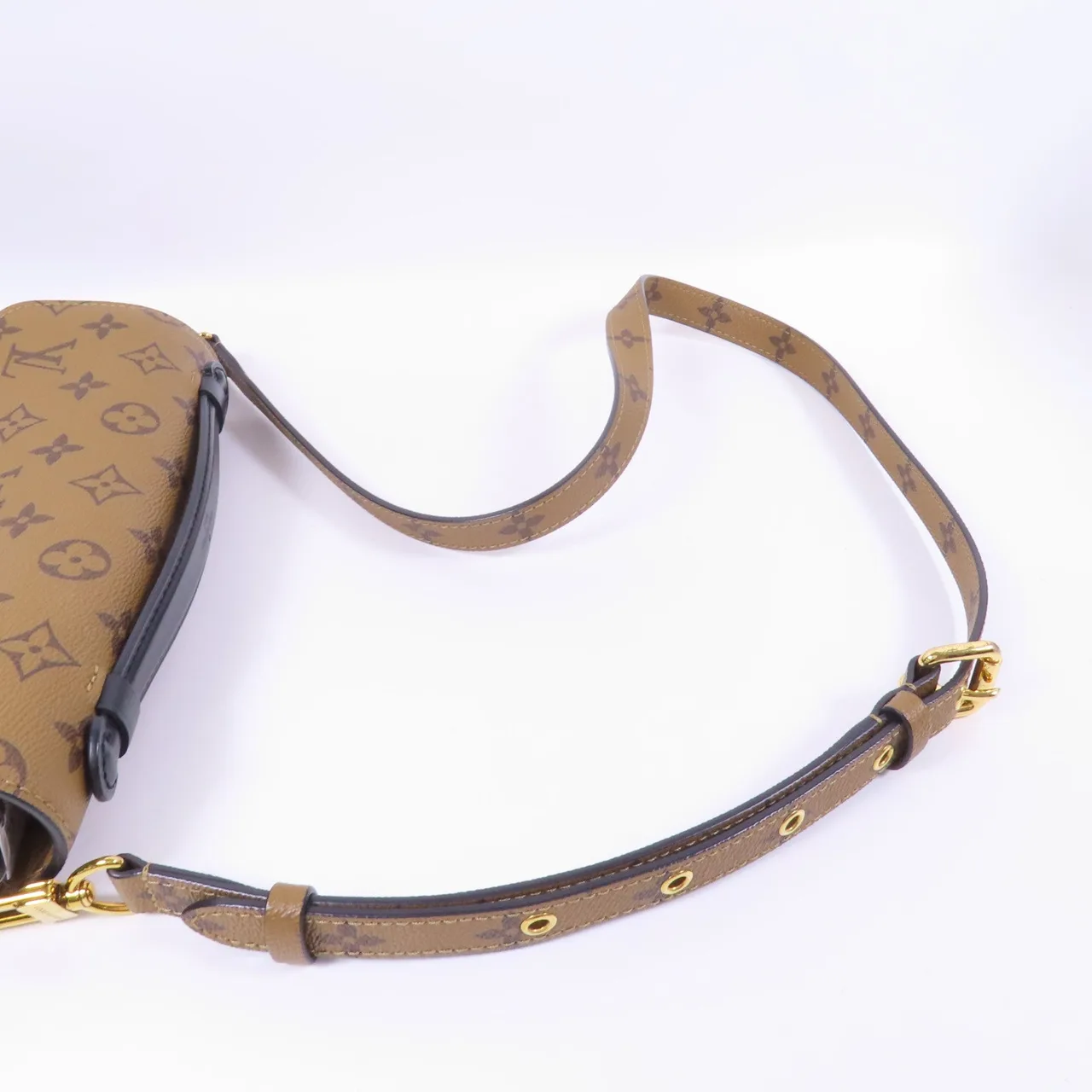 LOUIS VUITTON Pochette Metis M44876 兩用包 塗層帆布 棕色 / Brown 塗層帆布 中古品A - 縮圖 5