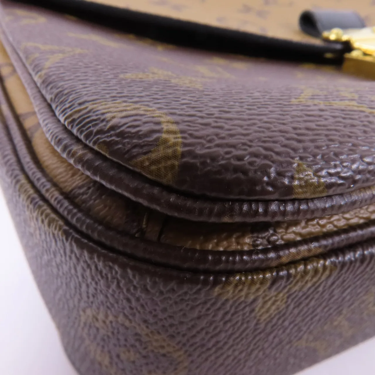 LOUIS VUITTON Pochette Metis M44876 兩用包 塗層帆布 棕色 / Brown 塗層帆布 中古品A - 縮圖 6