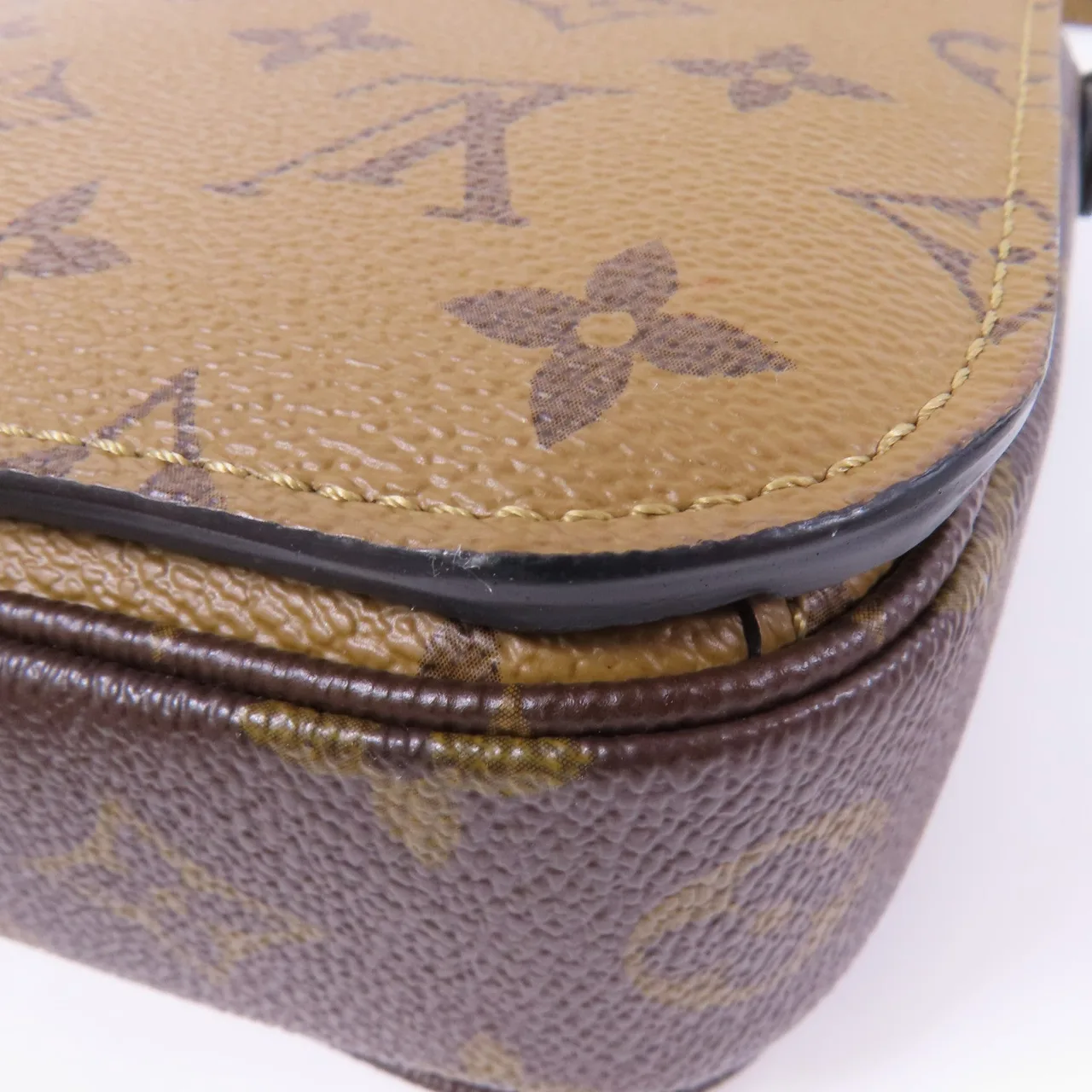 LOUIS VUITTON Pochette Metis M44876 兩用包 塗層帆布 棕色 / Brown 塗層帆布 中古品A - 縮圖 8