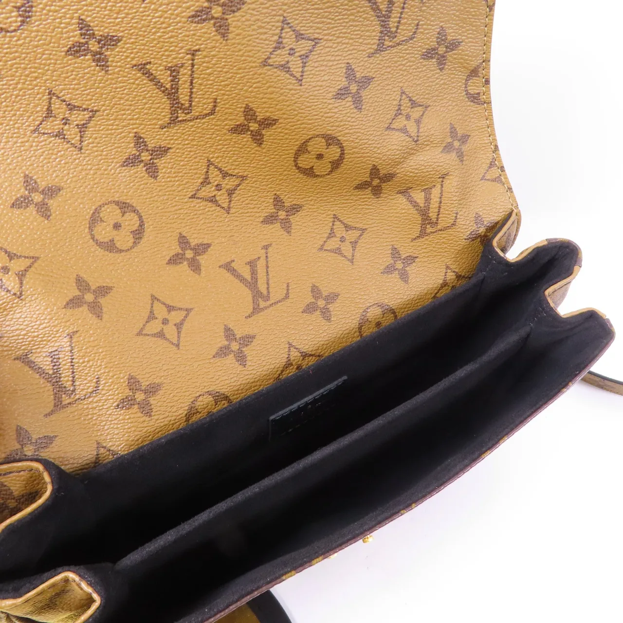 LOUIS VUITTON Pochette Metis M44876 兩用包 塗層帆布 棕色 / Brown 塗層帆布 中古品A - 縮圖 10