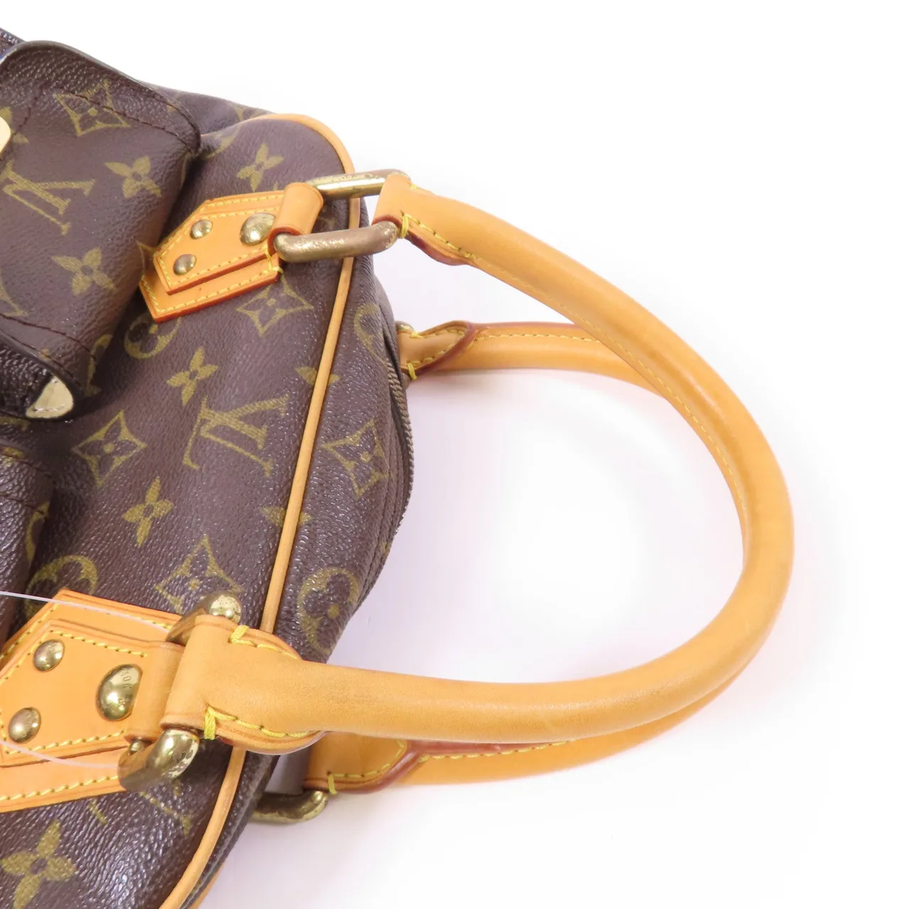 LOUIS VUITTON Manhattan M40026 手提包 塗層帆布 棕色 / Brown 塗層帆布 中古品B - 縮圖 5