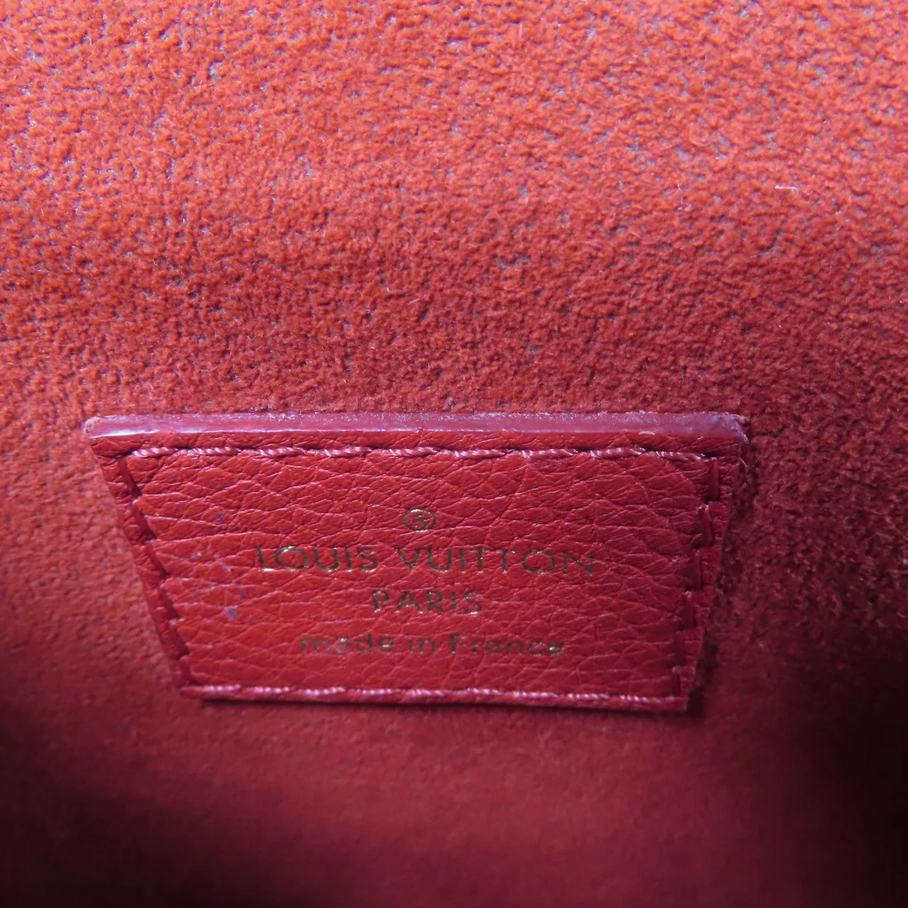 LOUIS VUITTON Victoire M41731 肩背包 塗層帆布 棕色 / 紅色 / Brown/Red 塗層帆布 中古品A - 縮圖 13