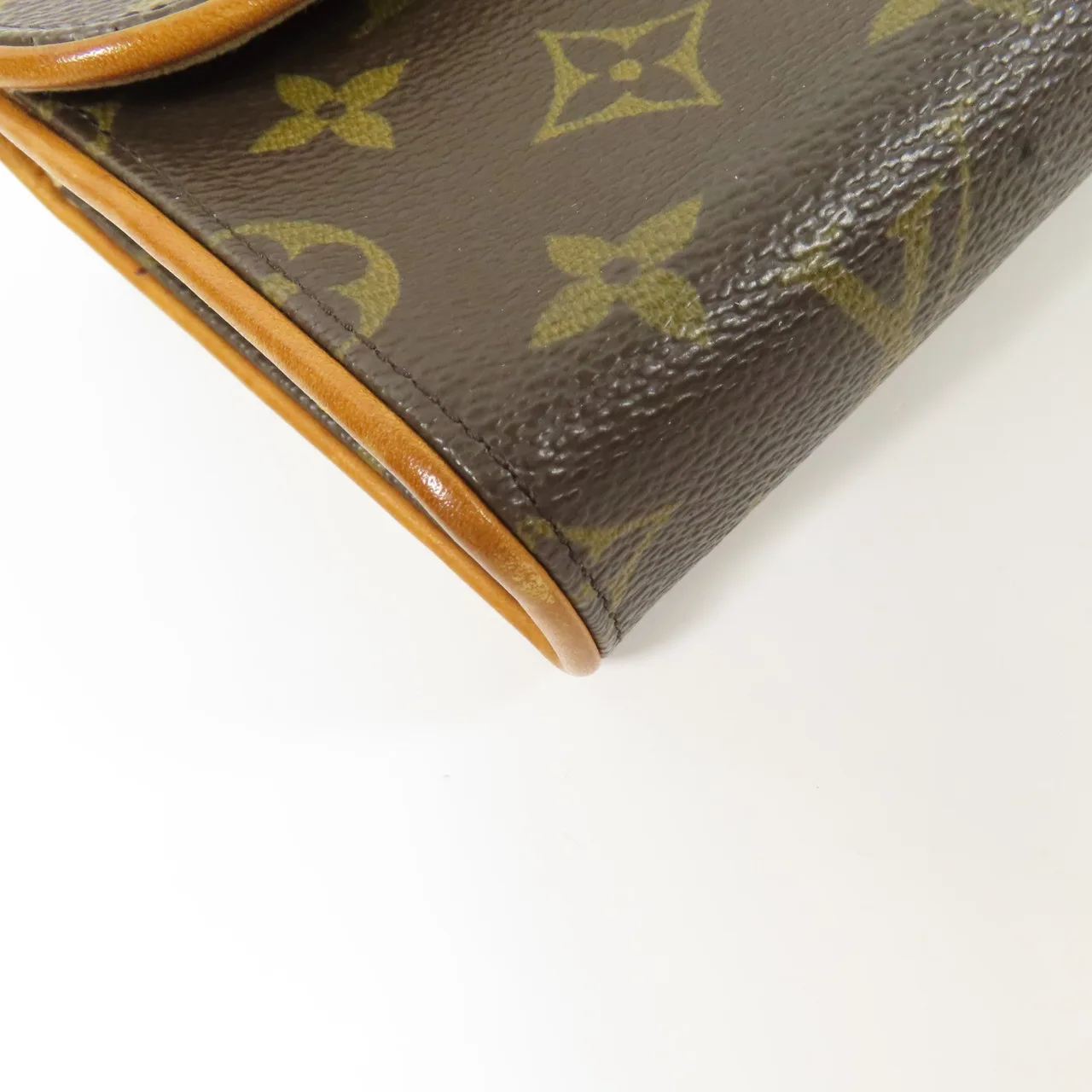 LOUIS VUITTON Pochette Florentine M51855 腰包 塗層帆布 棕色 / Brown 塗層帆布 中古品B - 縮圖 6