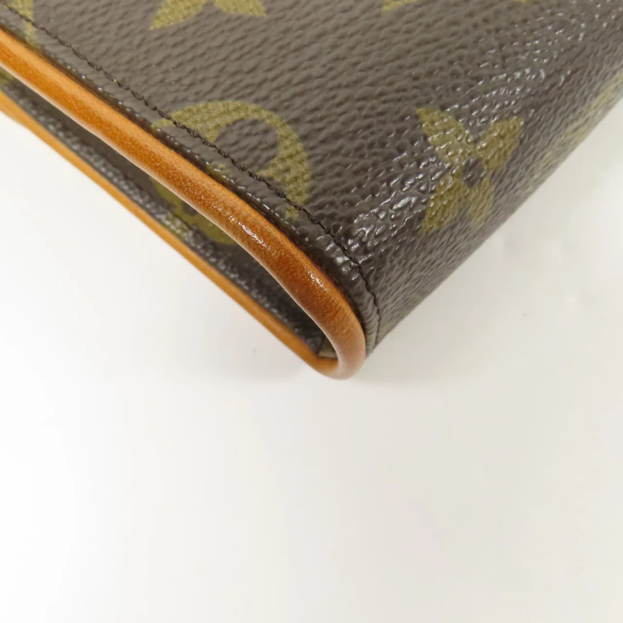 LOUIS VUITTON Pochette Florentine M51855 腰包 塗層帆布 棕色 / Brown 塗層帆布 中古品B - 縮圖 8
