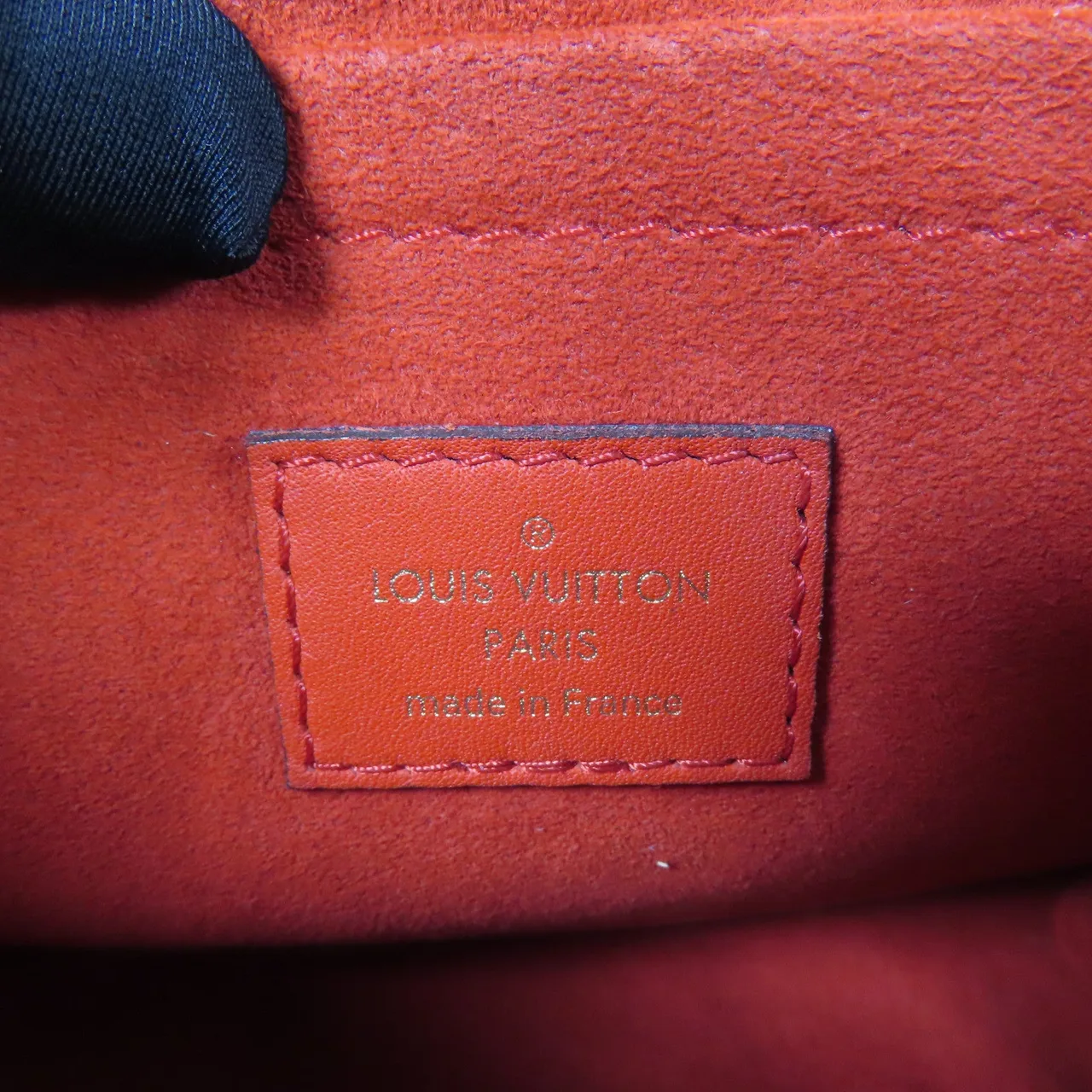 LOUIS VUITTON Locky M44322 兩用包 塗層帆布 棕色 / 紅色 / Brown/Red 塗層帆布 中古品A - 縮圖 14