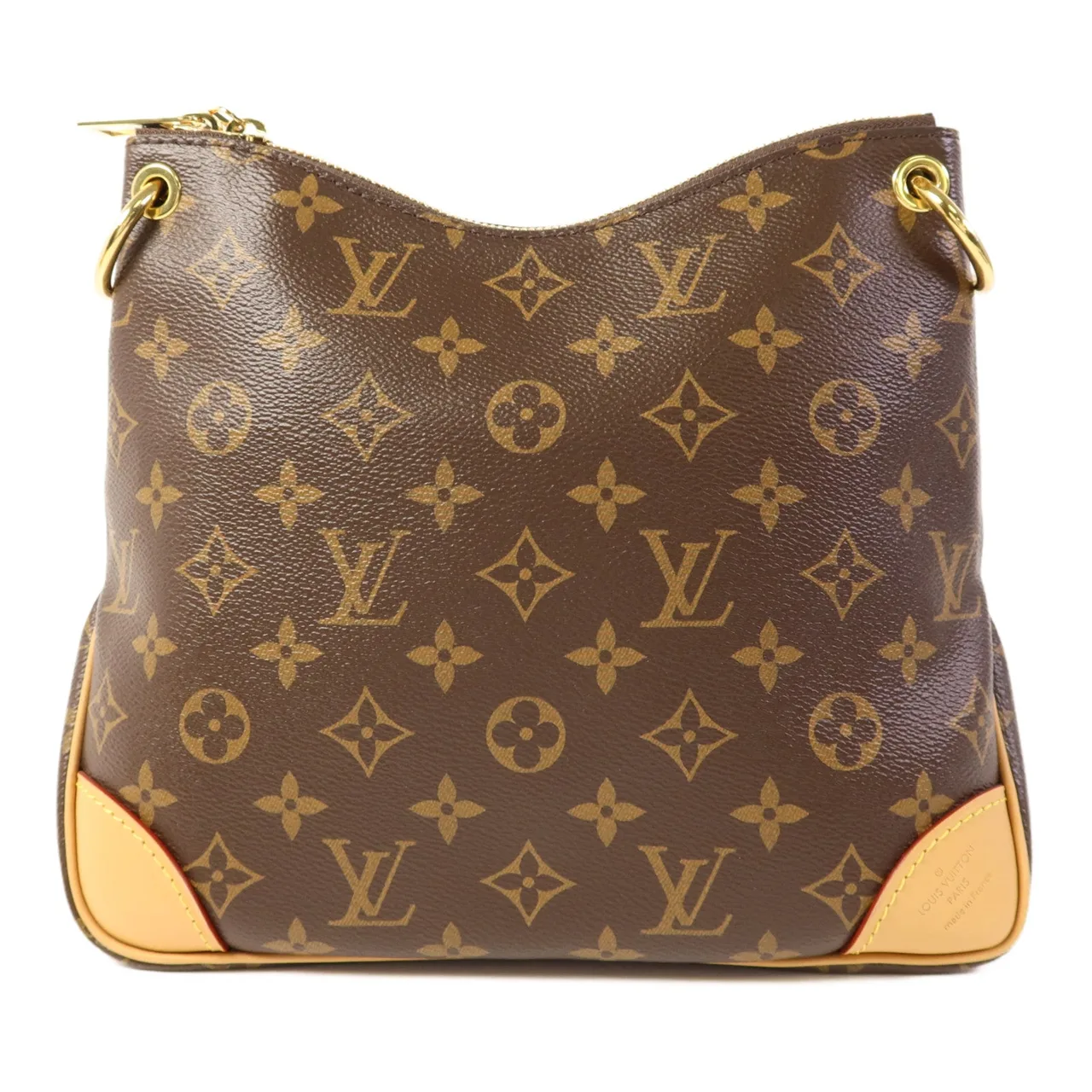 LOUIS VUITTON Odeon M45354 肩背包 塗層帆布 棕色 / Brown 塗層帆布 中古品A - 縮圖 2