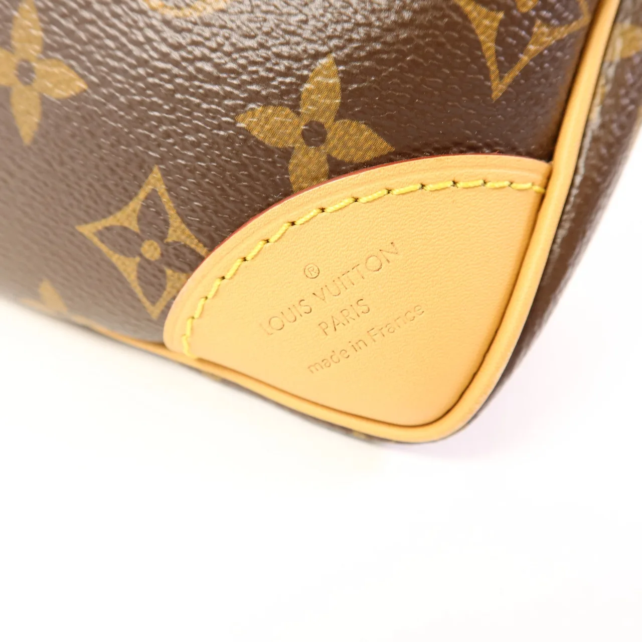 LOUIS VUITTON Odeon M45354 肩背包 塗層帆布 棕色 / Brown 塗層帆布 中古品A - 縮圖 6