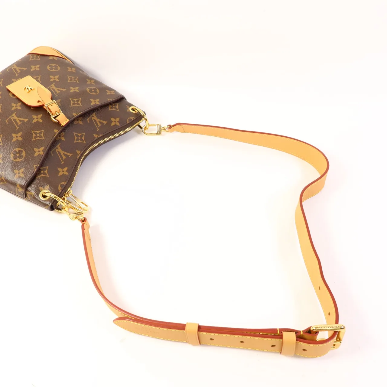 LOUIS VUITTON Odeon M45354 肩背包 塗層帆布 棕色 / Brown 塗層帆布 中古品A - 縮圖 7