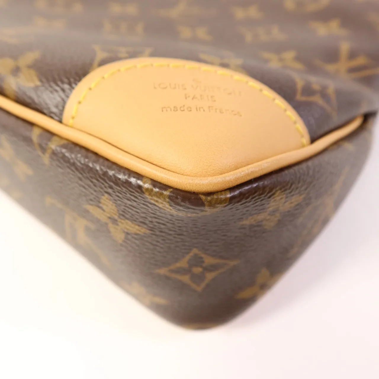 LOUIS VUITTON Odeon M45354 肩背包 塗層帆布 棕色 / Brown 塗層帆布 中古品A - 縮圖 12