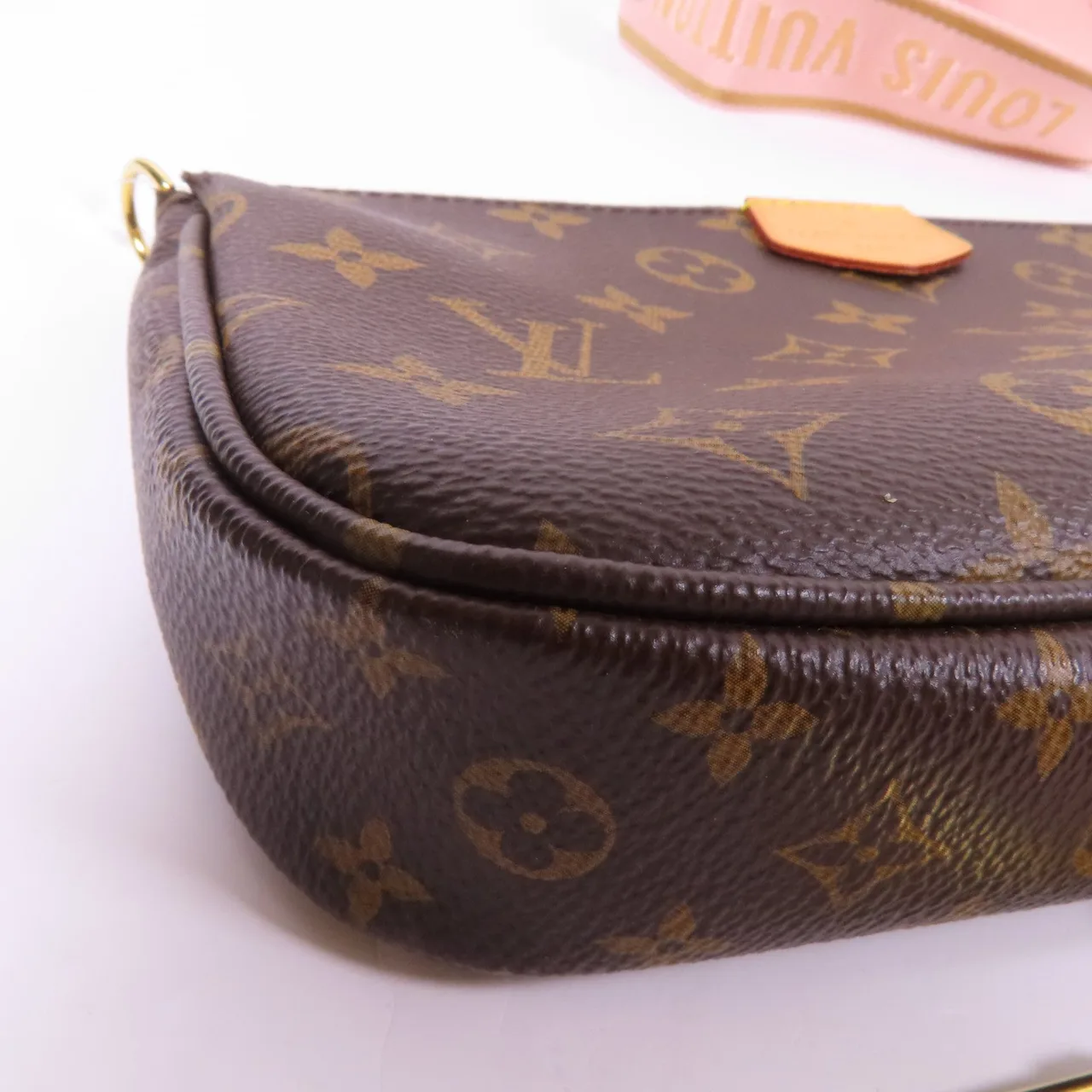 LOUIS VUITTON Multi Pochette M44840 兩用包 塗層帆布 棕色 / Brown 塗層帆布 中古品A - 縮圖 6