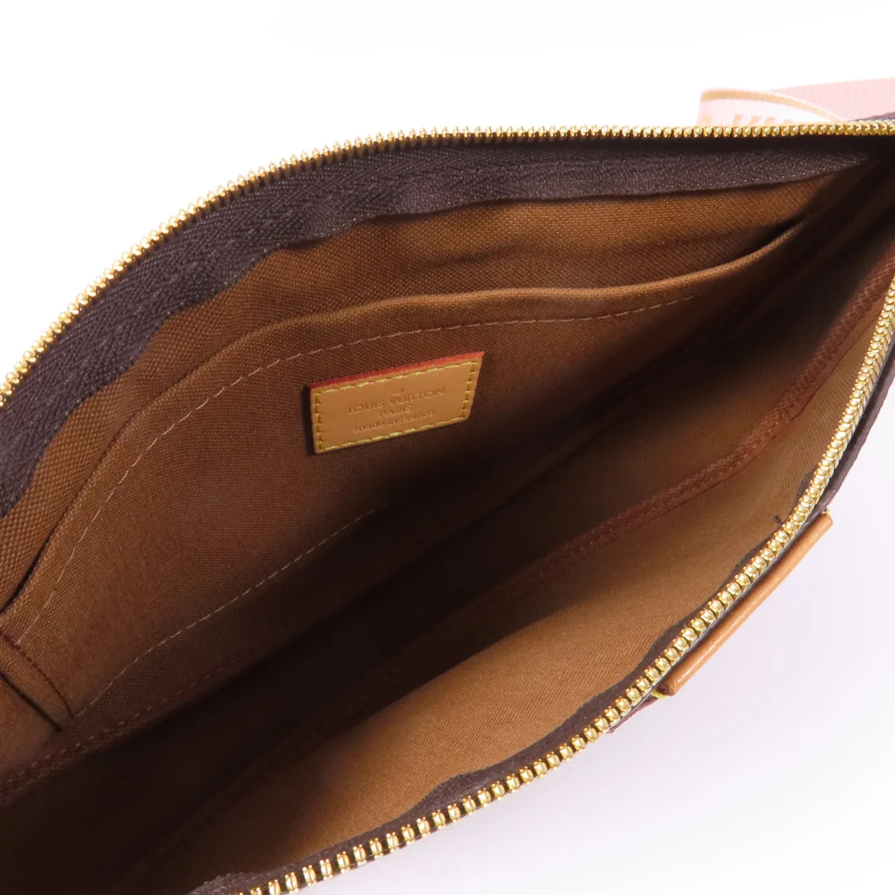 LOUIS VUITTON Multi Pochette M44840 兩用包 塗層帆布 棕色 / Brown 塗層帆布 中古品A - 縮圖 10